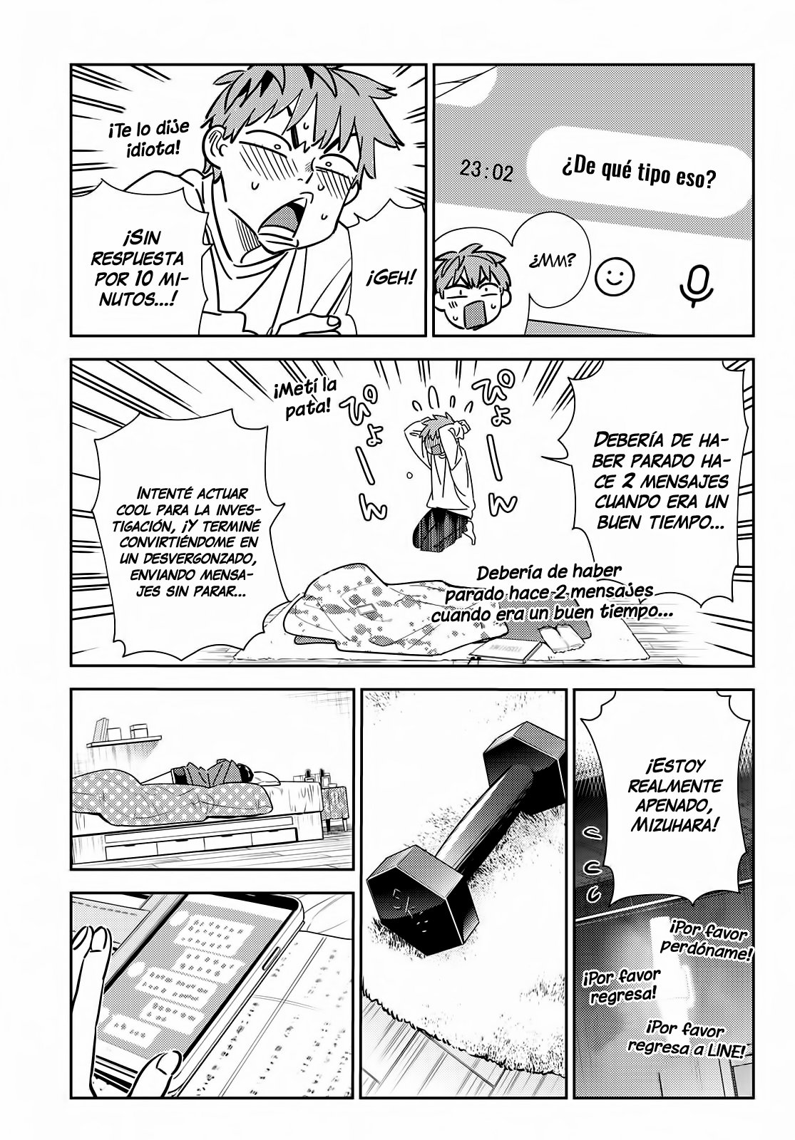 Kanojo, Okarishimasu Capitulo 244 página 22