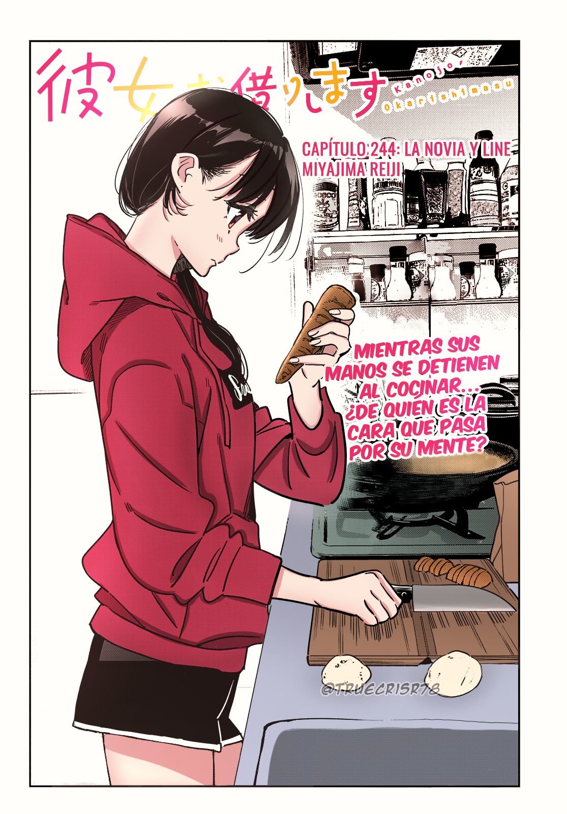 Kanojo, Okarishimasu Capitulo 244 página 4