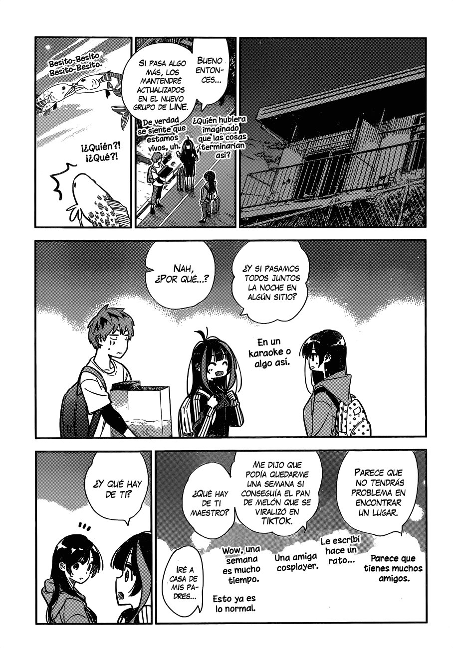 Kanojo, Okarishimasu Capitulo 249 página 10