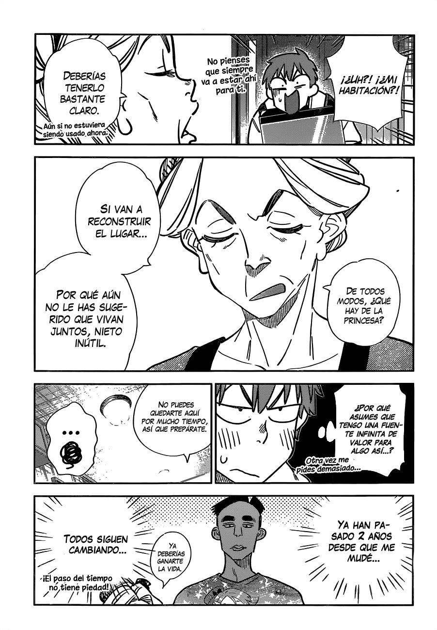 Kanojo, Okarishimasu Capitulo 249 página 16