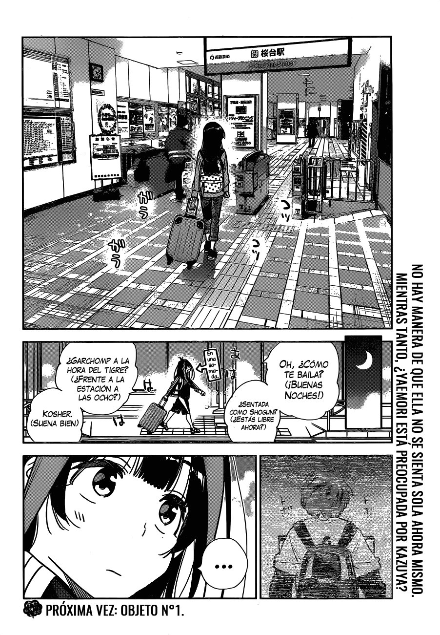 Kanojo, Okarishimasu Capitulo 249 página 22