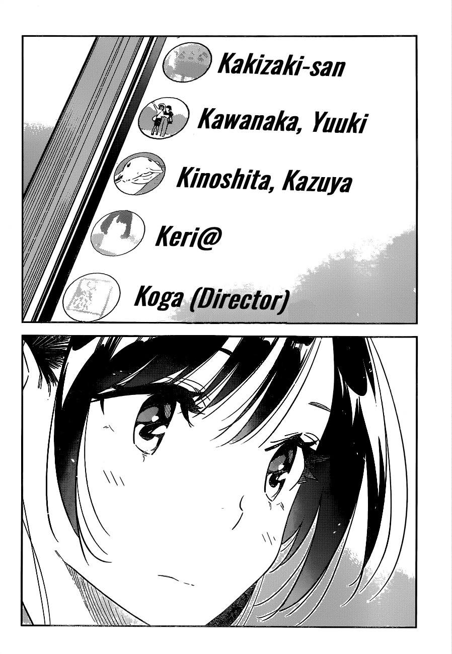 Kanojo, Okarishimasu Capitulo 250 página 18