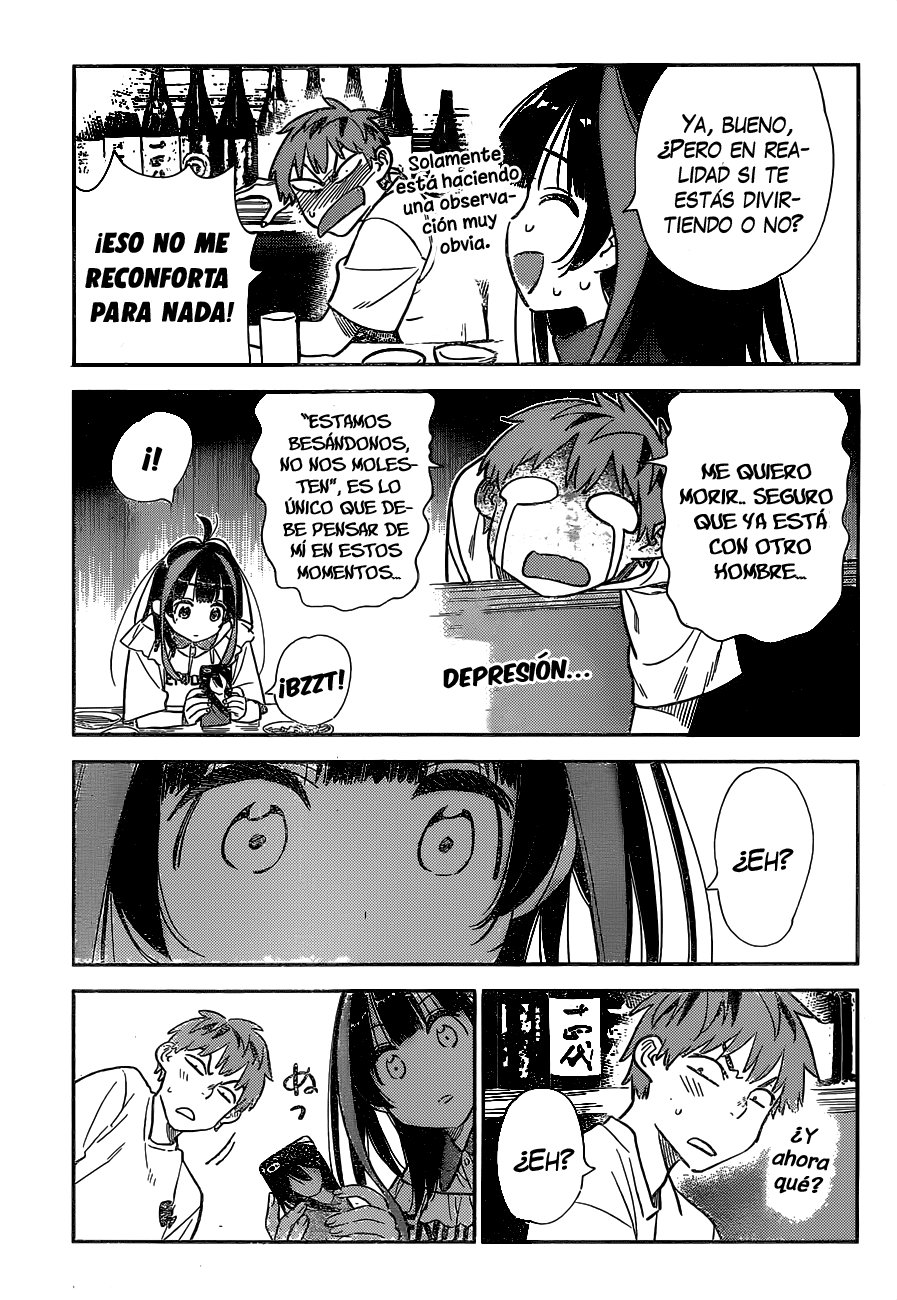 Kanojo, Okarishimasu Capitulo 251 página 16
