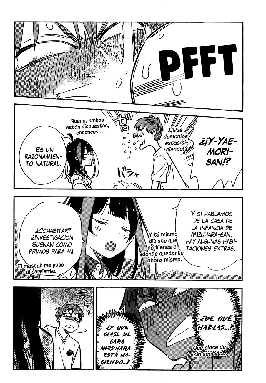 Kanojo, Okarishimasu Capitulo 253 página 8