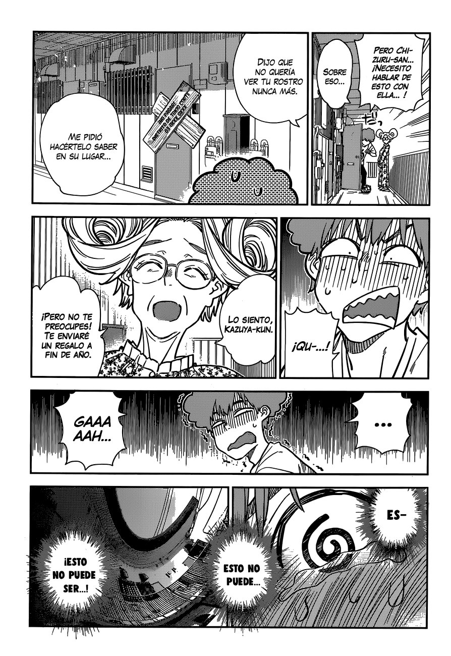 Kanojo, Okarishimasu Capitulo 254 página 15