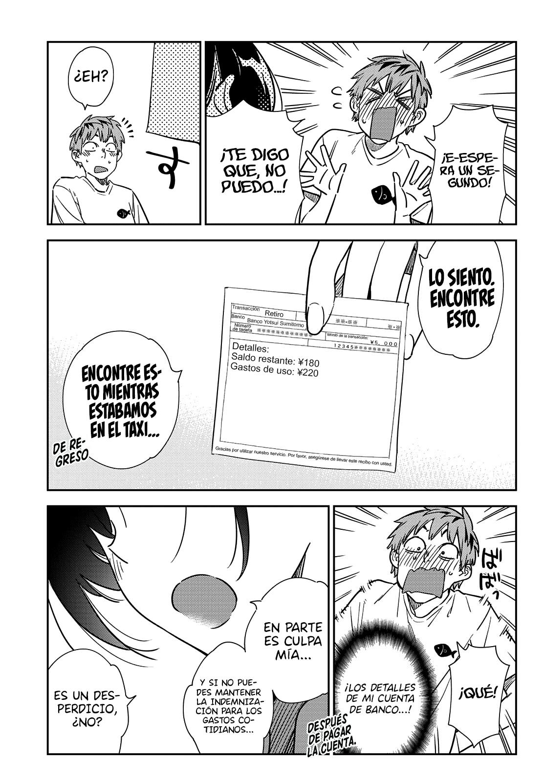 Kanojo, Okarishimasu Capitulo 255 página 15