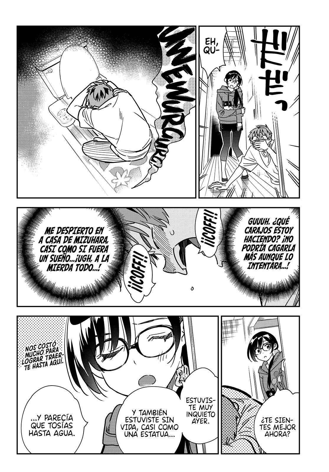 Kanojo, Okarishimasu Capitulo 255 página 3