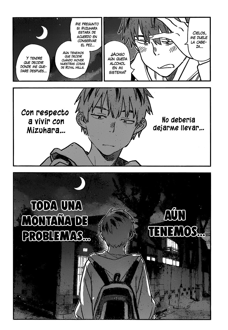 Kanojo, Okarishimasu Capitulo 256 página 18