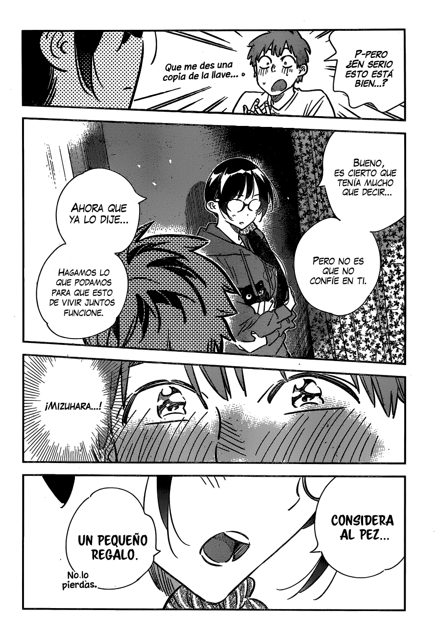 Kanojo, Okarishimasu Capitulo 257 página 19