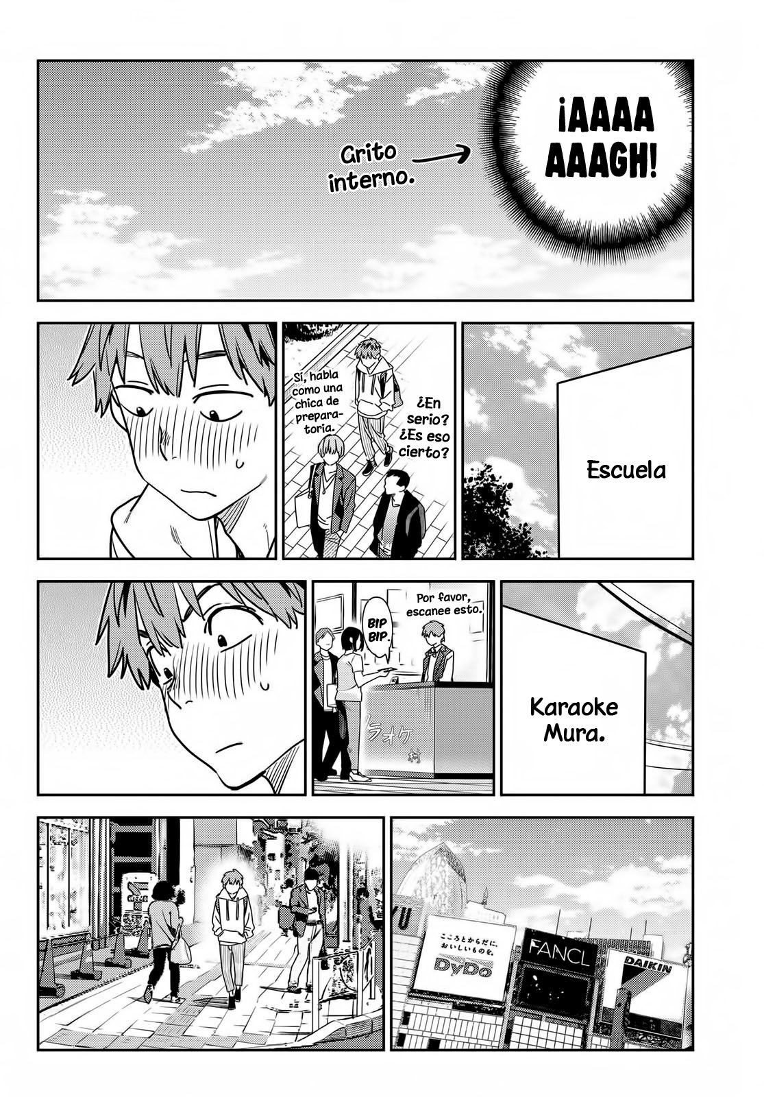 Kanojo, Okarishimasu Capitulo 258 página 16