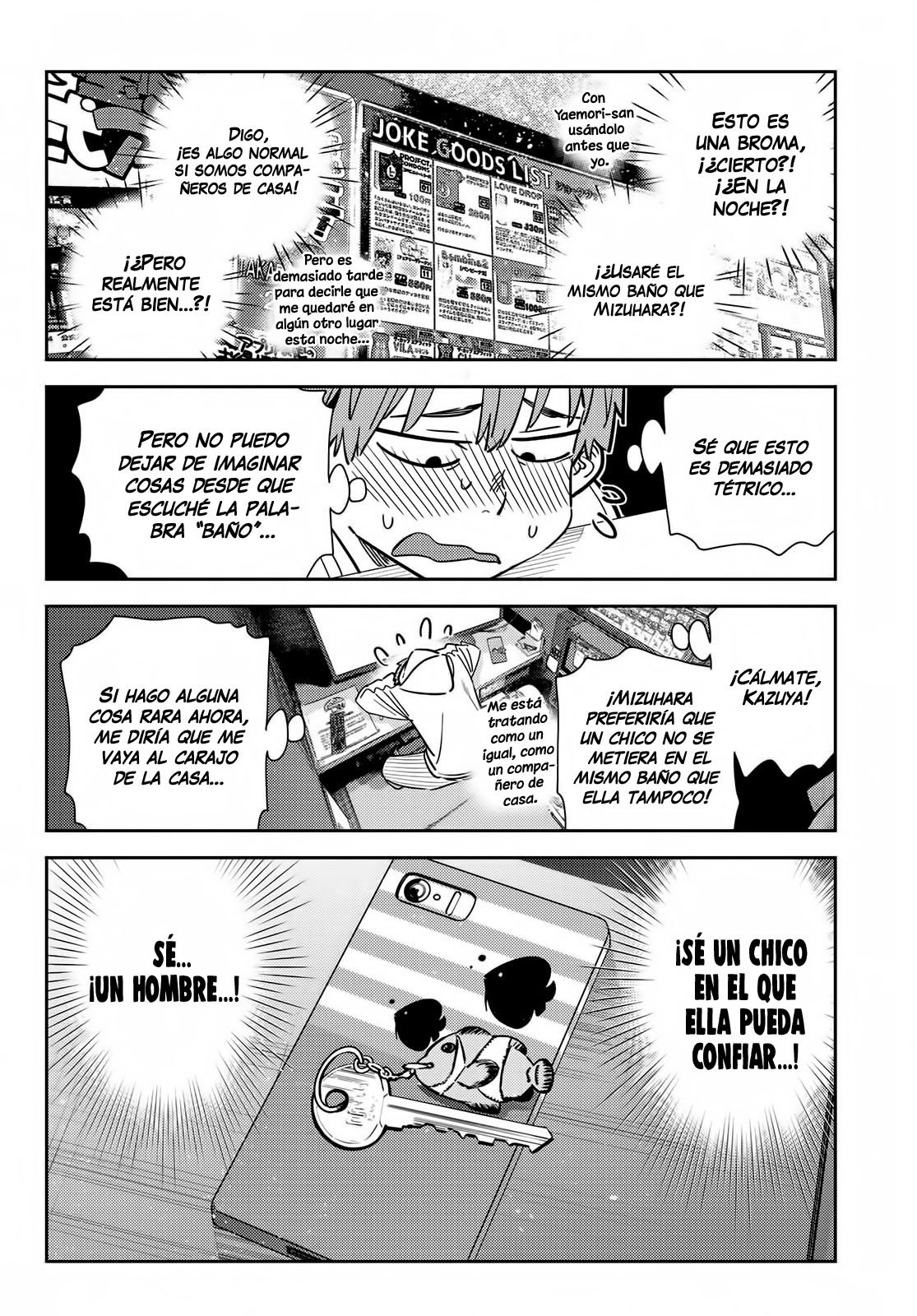 Kanojo, Okarishimasu Capitulo 258 página 18