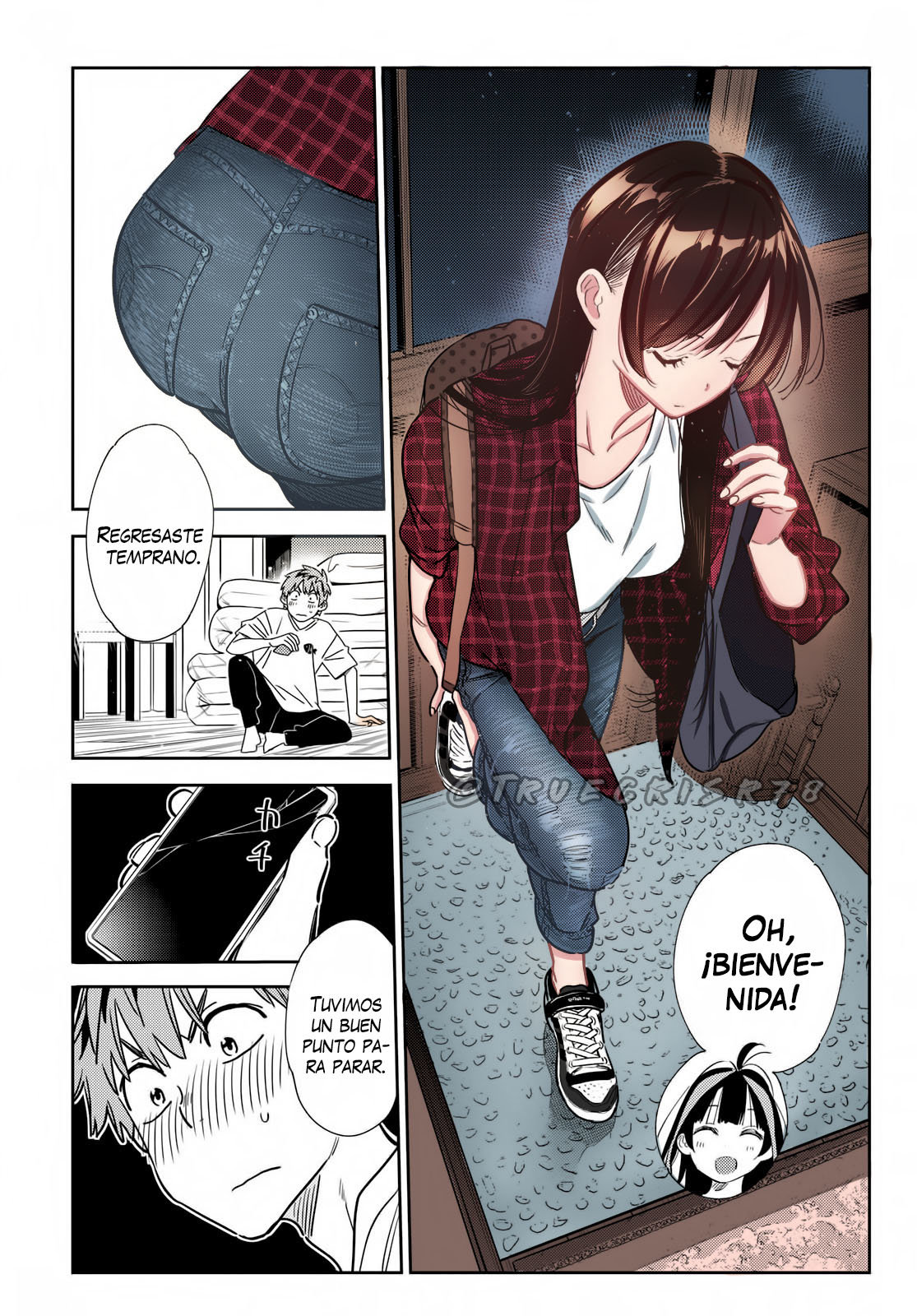 Kanojo, Okarishimasu Capitulo 258 página 21