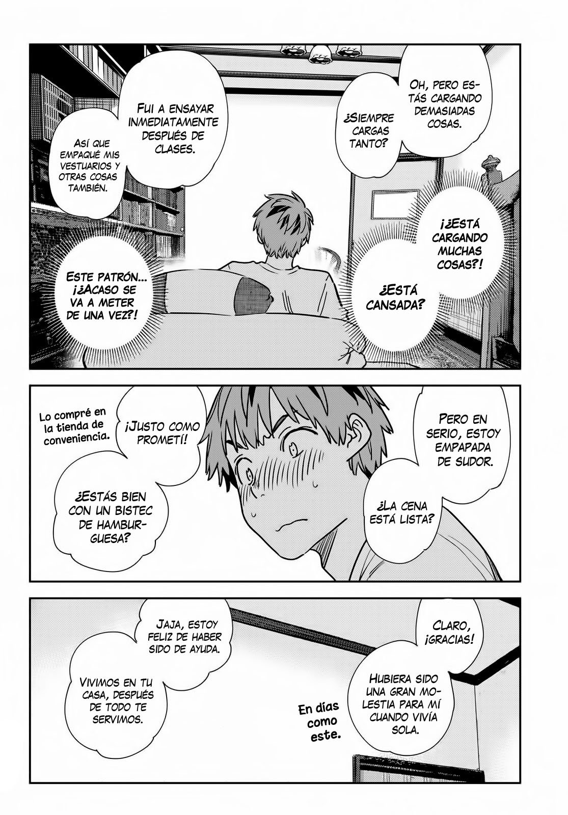 Kanojo, Okarishimasu Capitulo 258 página 22