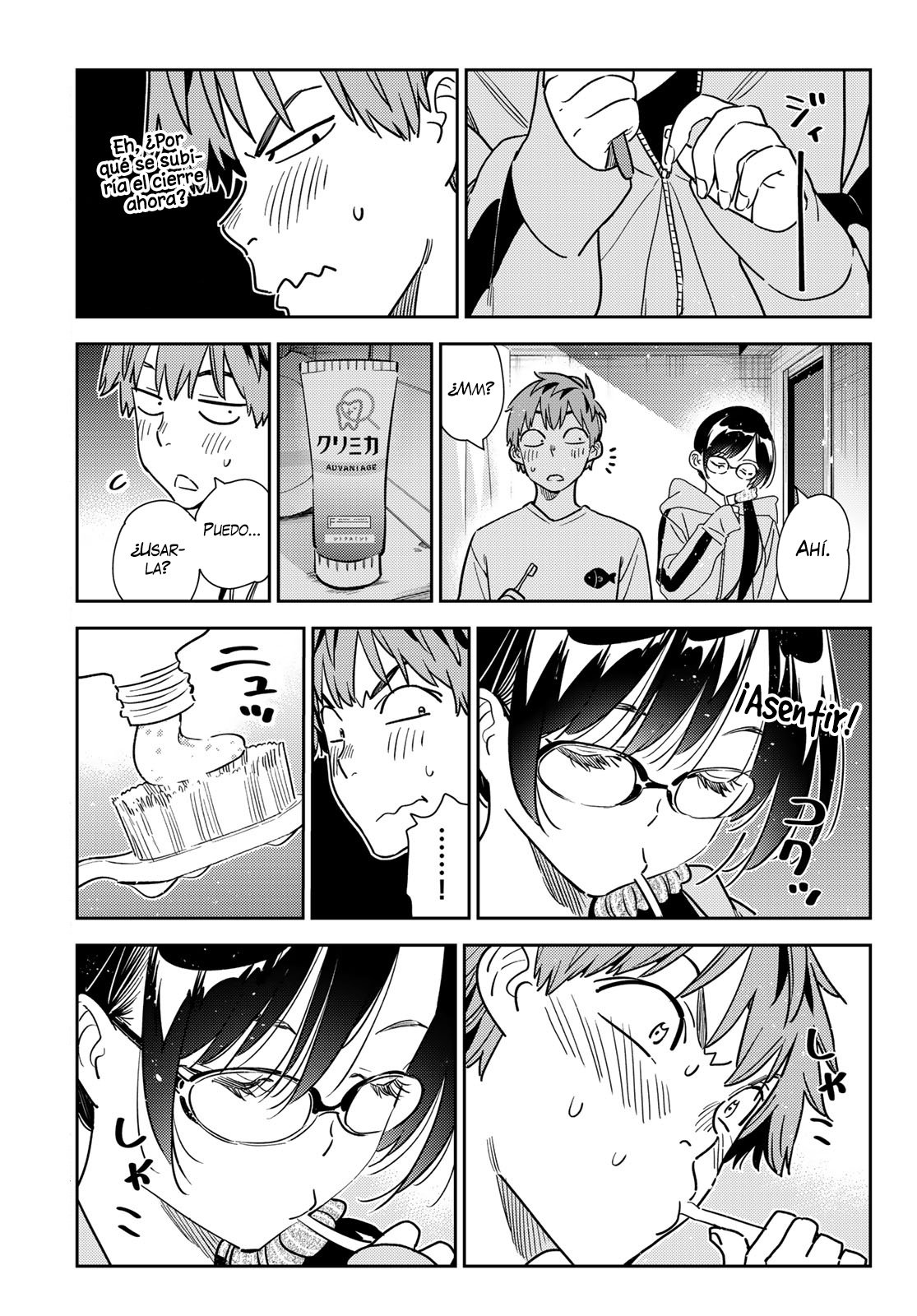 Kanojo, Okarishimasu Capitulo 260: La Novia y el Lavabo página 13