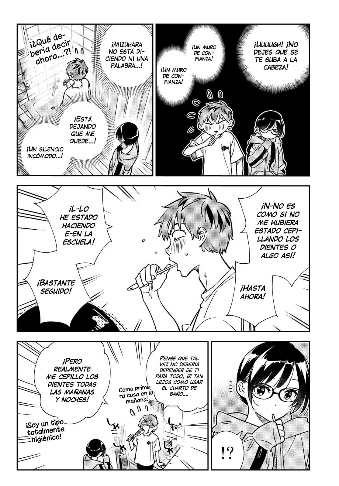 Kanojo, Okarishimasu Capitulo 260: La Novia y el Lavabo página 16
