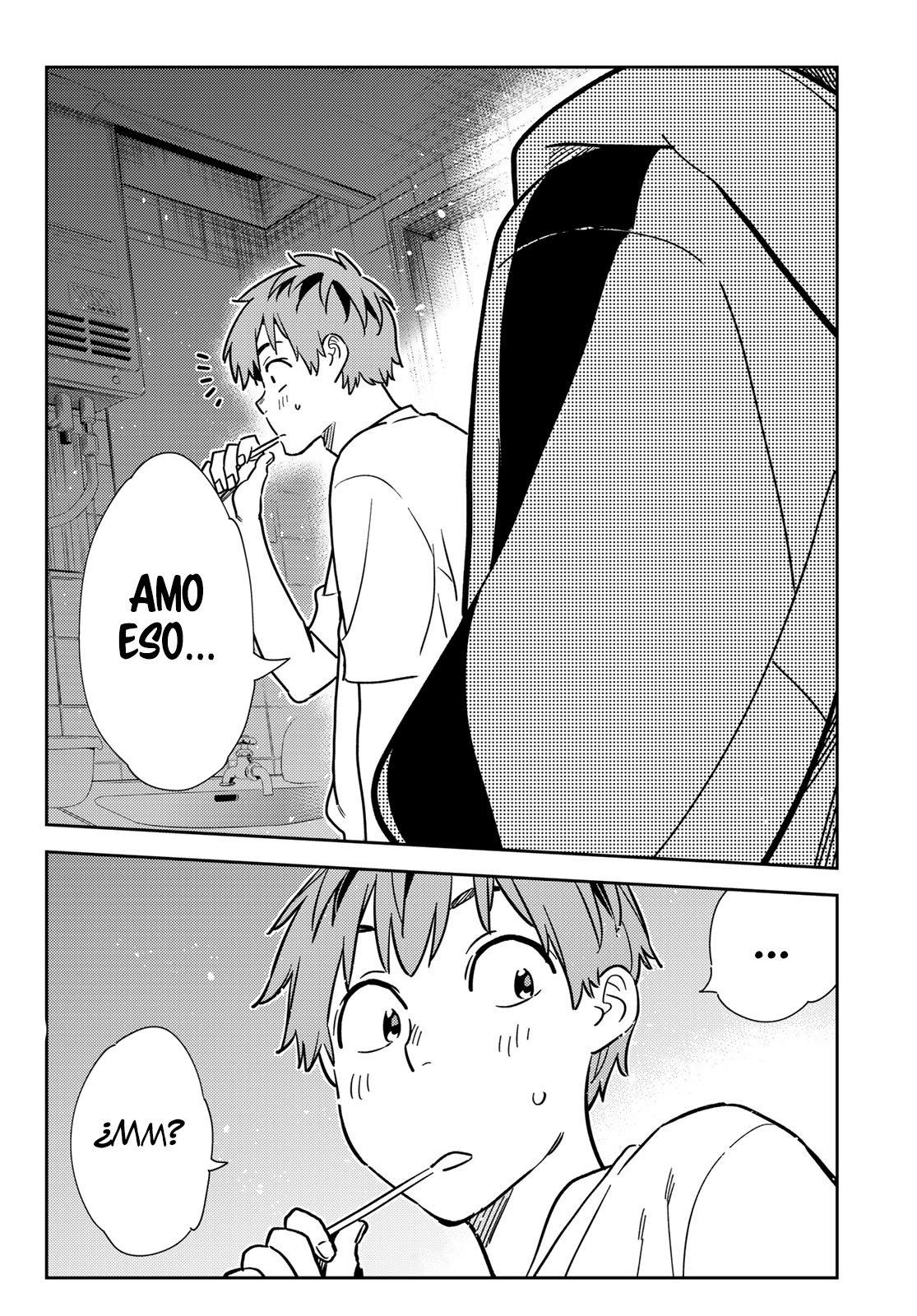 Kanojo, Okarishimasu Capitulo 260: La Novia y el Lavabo página 18