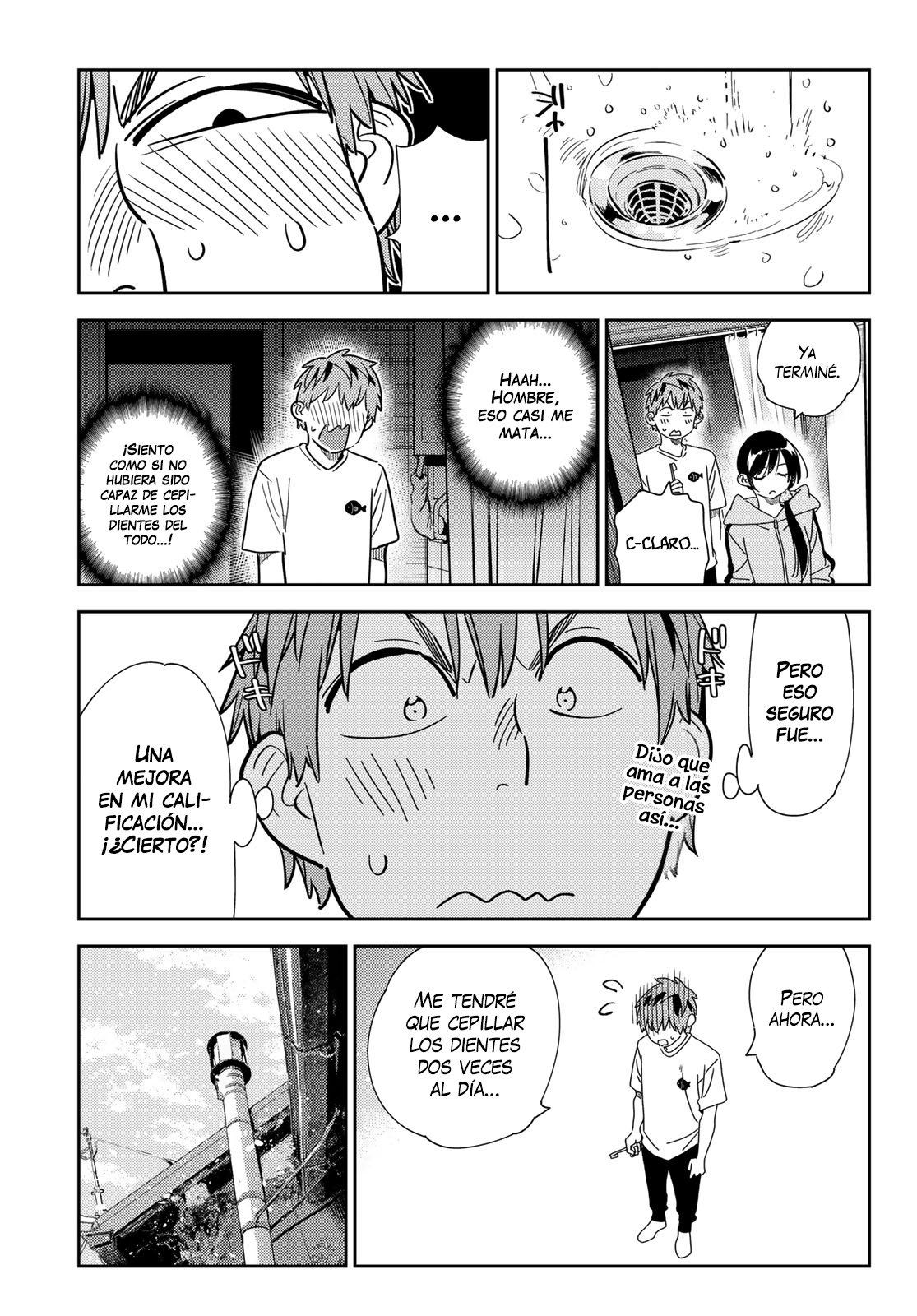 Kanojo, Okarishimasu Capitulo 260: La Novia y el Lavabo página 22