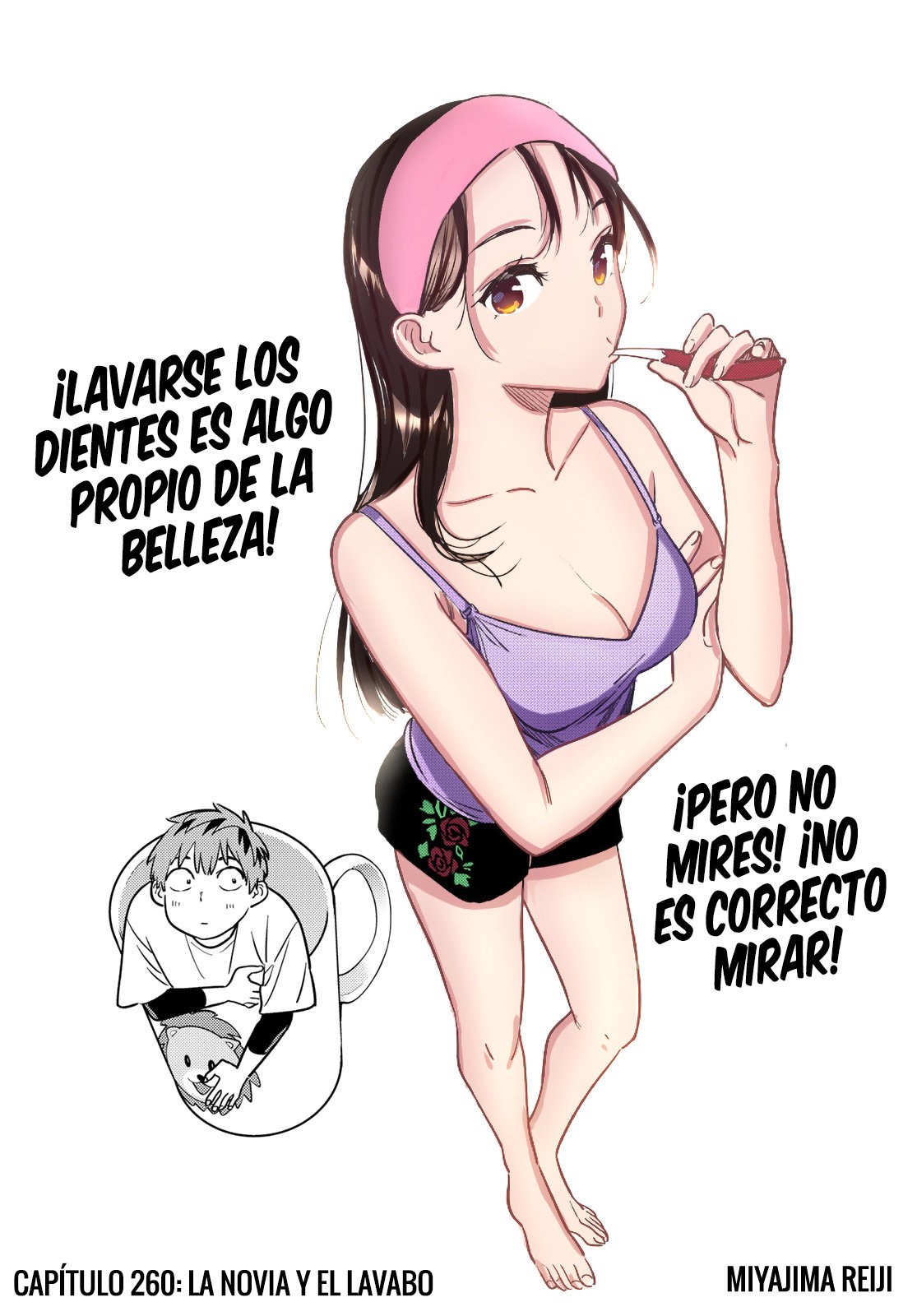 Kanojo, Okarishimasu Capitulo 260: La Novia y el Lavabo página 4