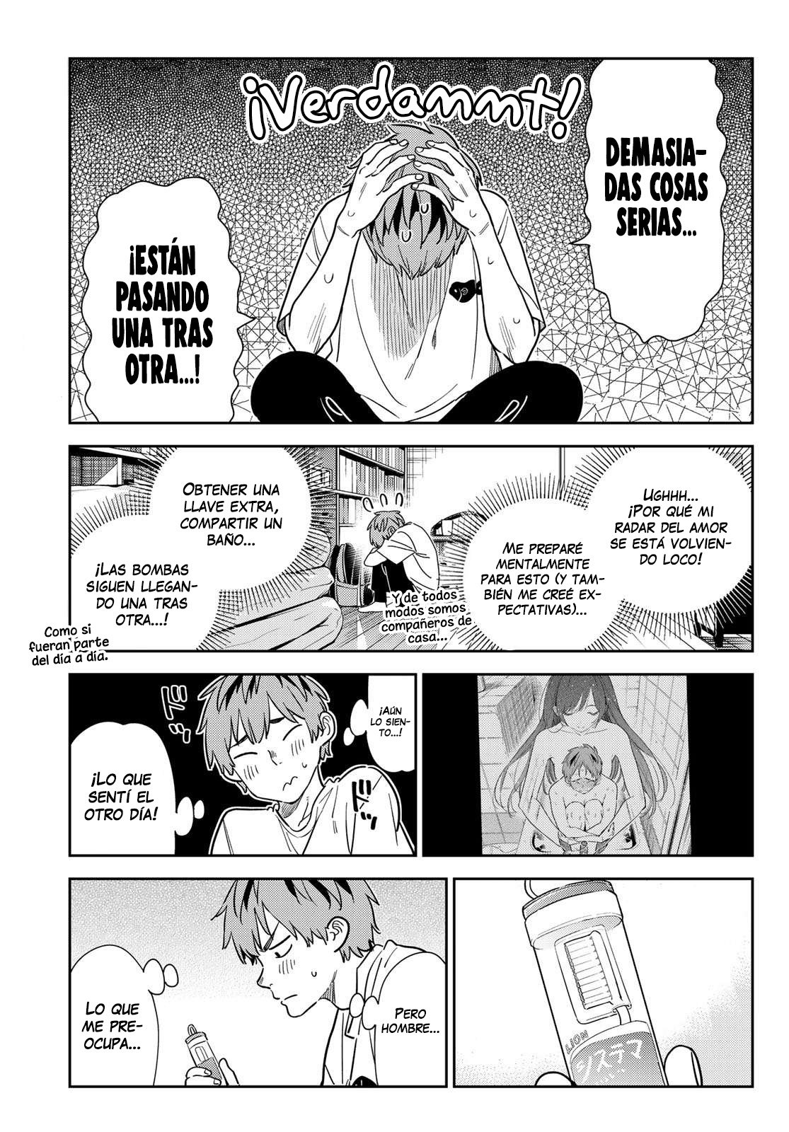 Kanojo, Okarishimasu Capitulo 260: La Novia y el Lavabo página 5