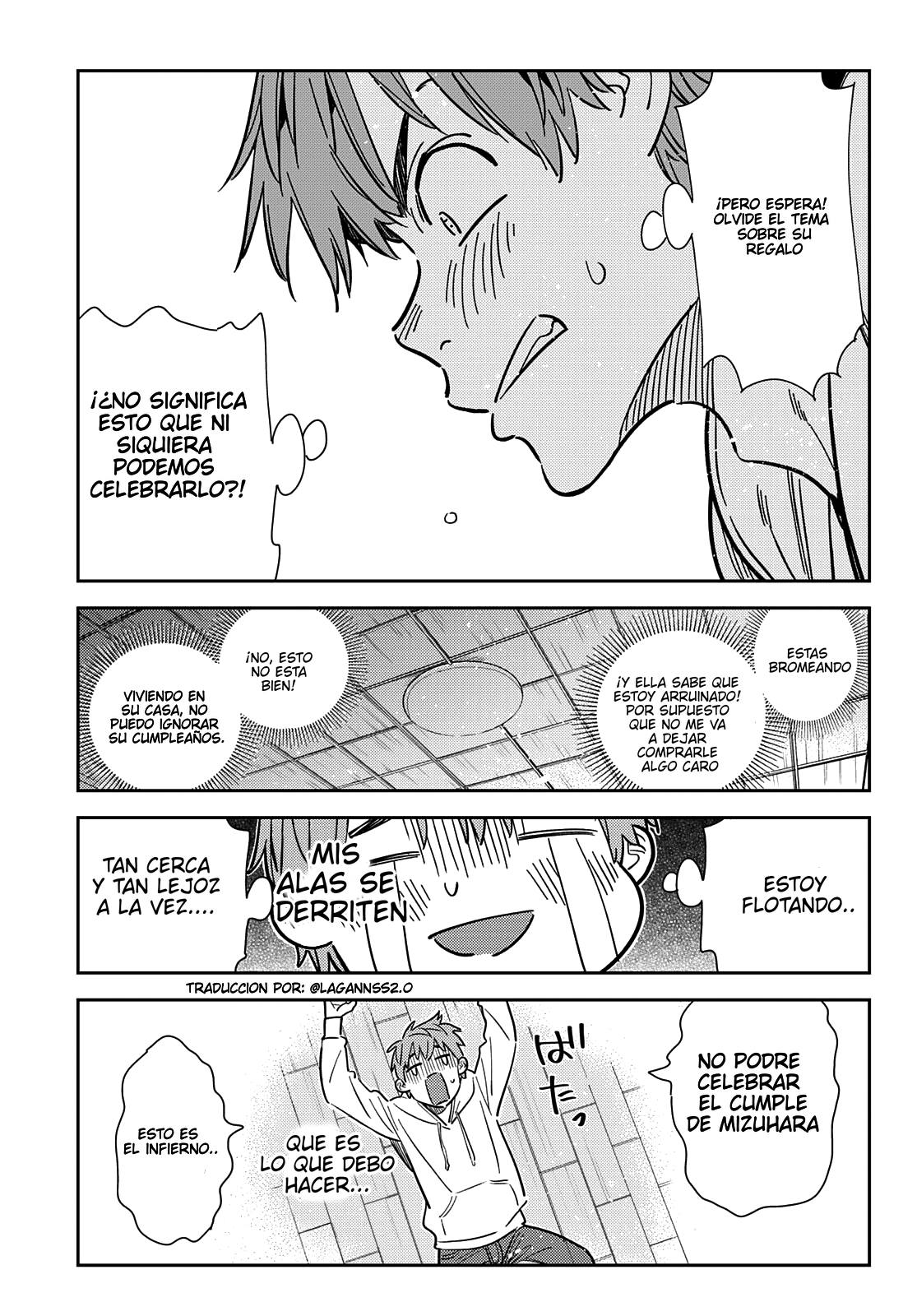Kanojo, Okarishimasu Capitulo 262 página 18