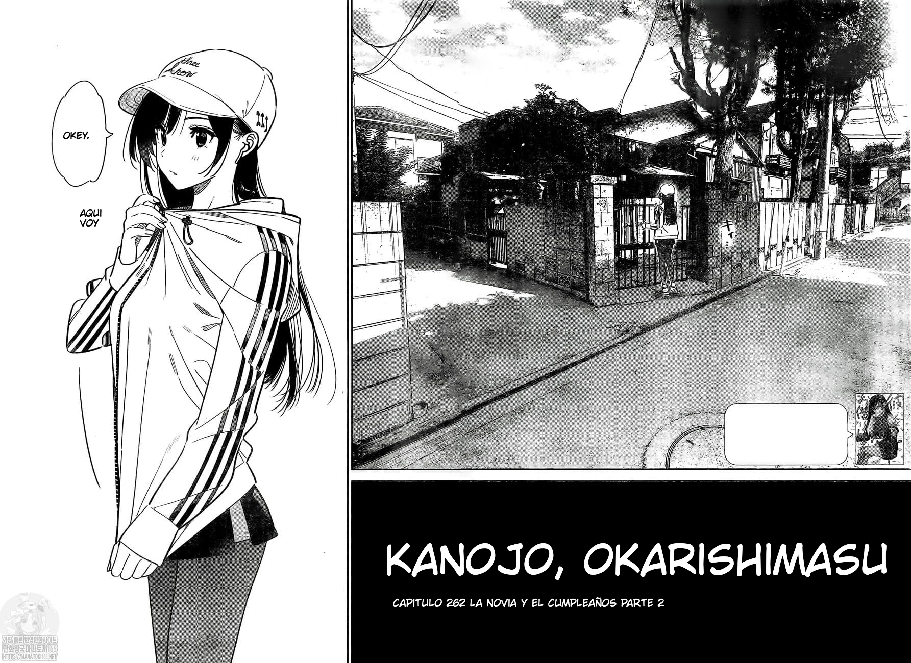 Kanojo, Okarishimasu Capitulo 262 página 3