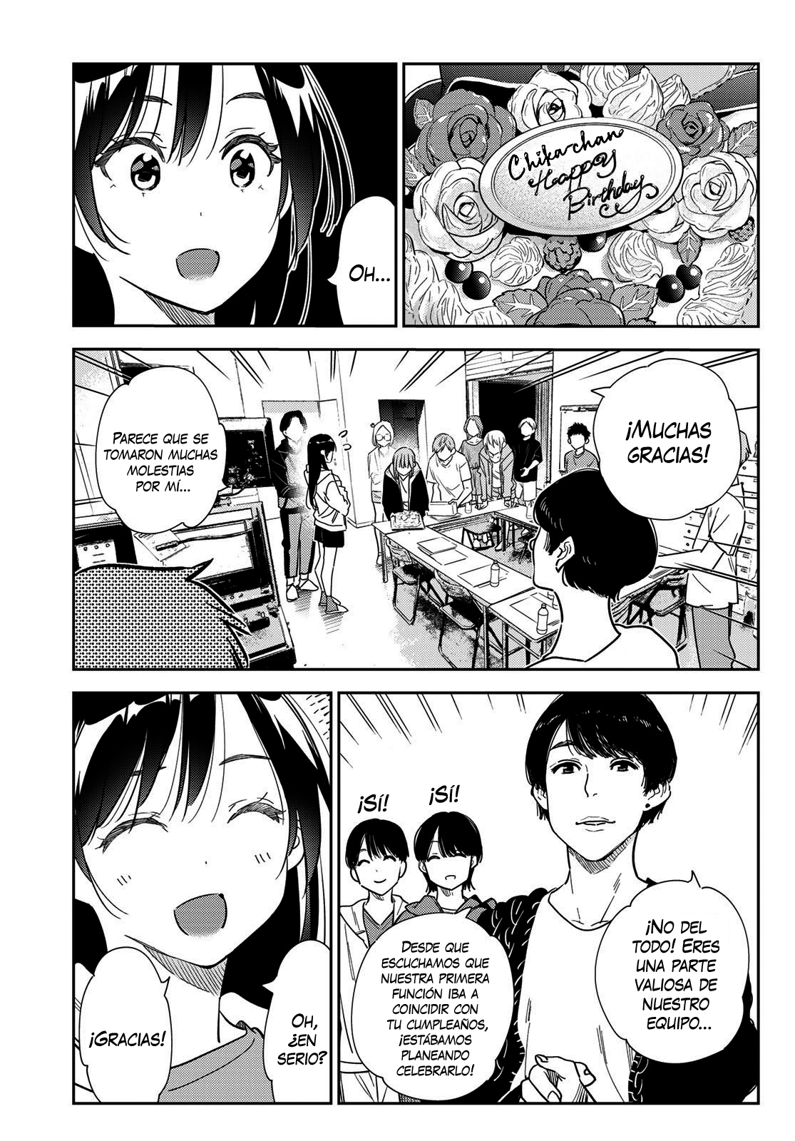 Kanojo, Okarishimasu Capitulo 266 página 6