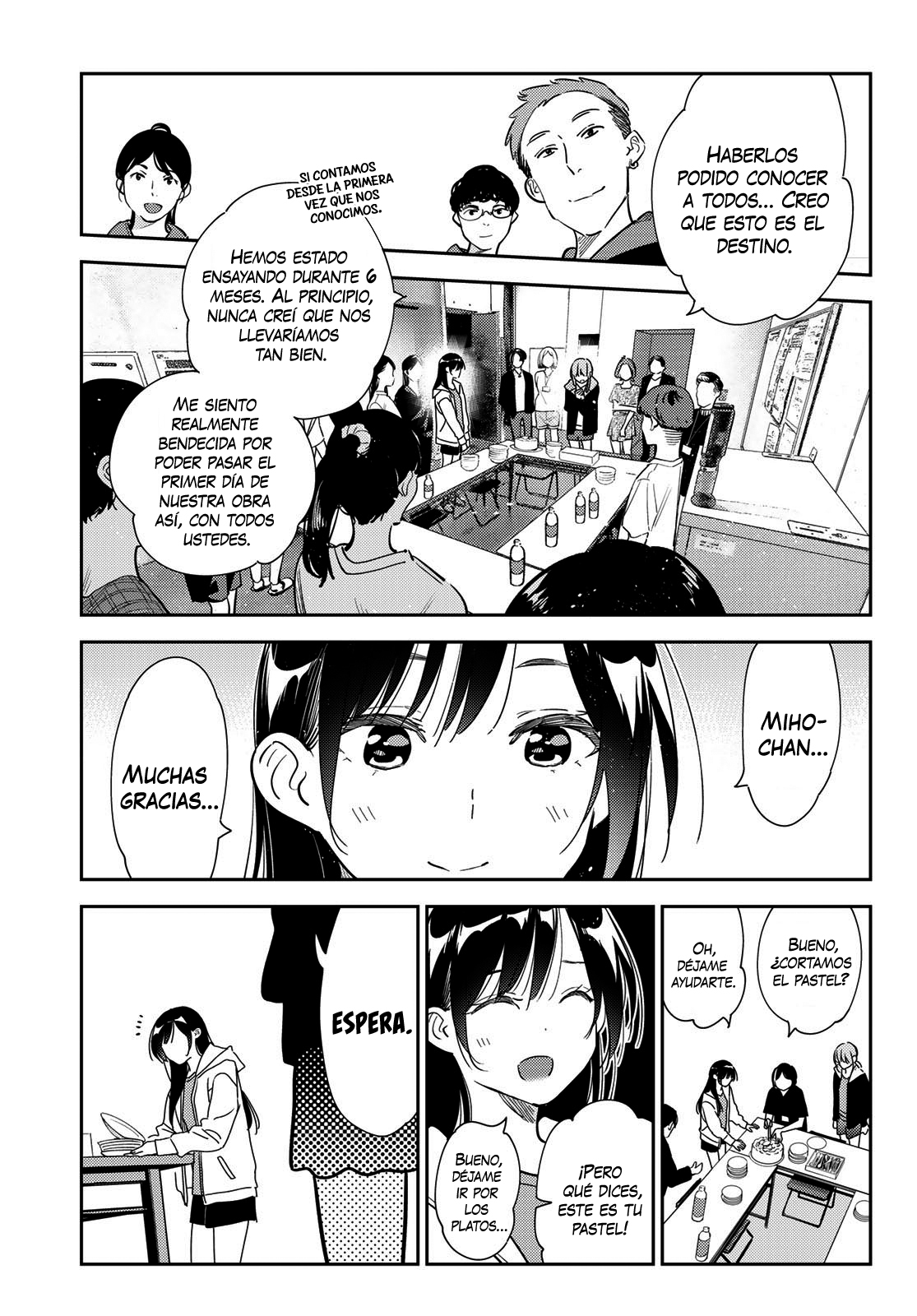 Kanojo, Okarishimasu Capitulo 266 página 8