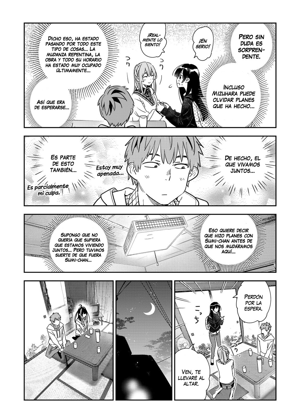 Kanojo, Okarishimasu Capitulo 267 página 10