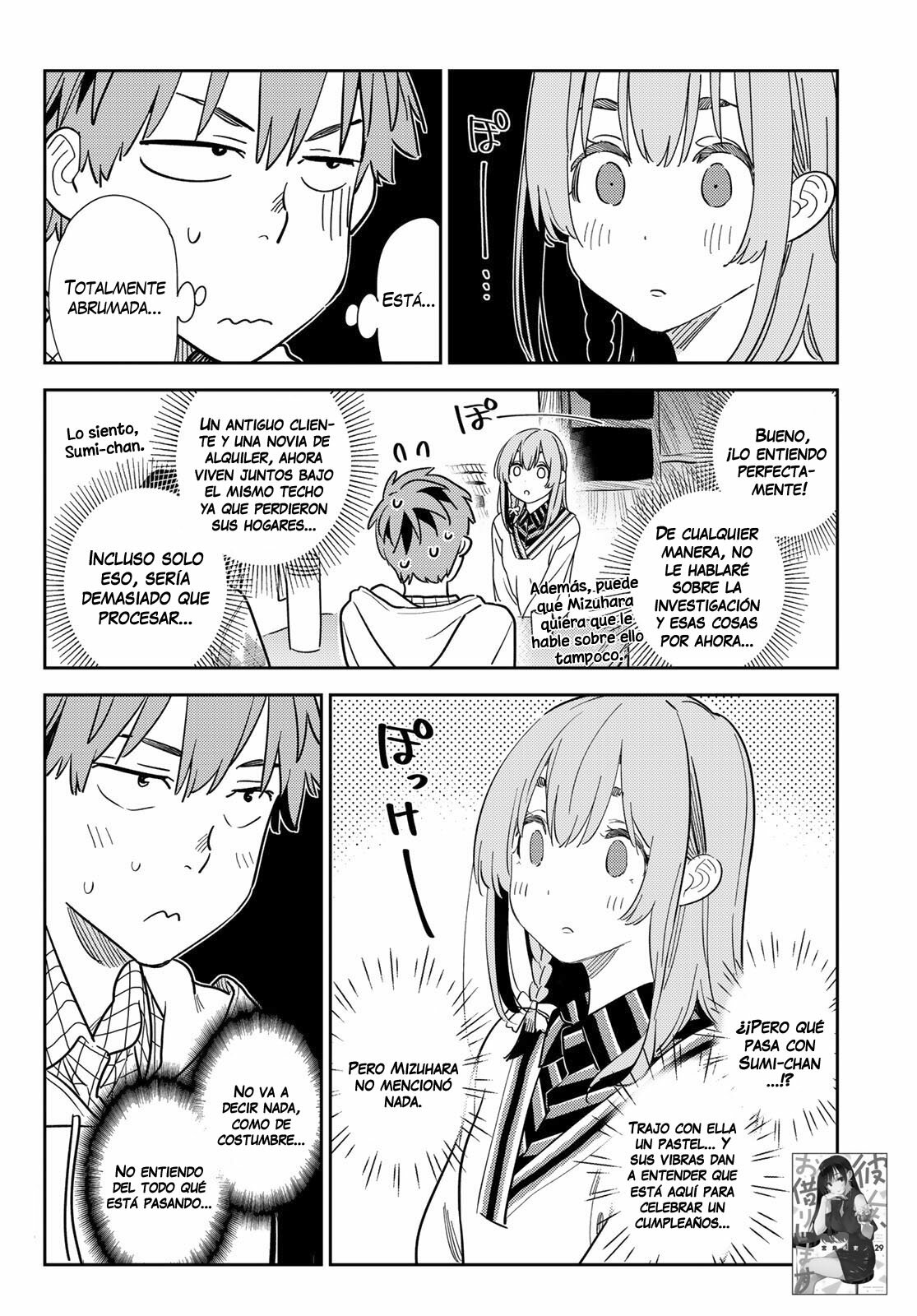 Kanojo, Okarishimasu Capitulo 267 página 3