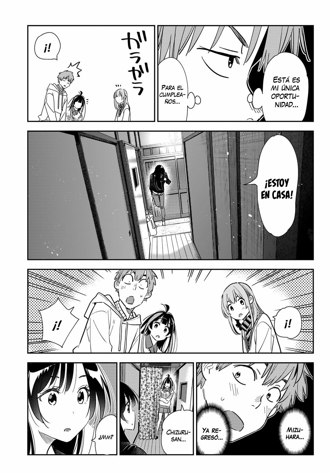 Kanojo, Okarishimasu Capitulo 267 página 8