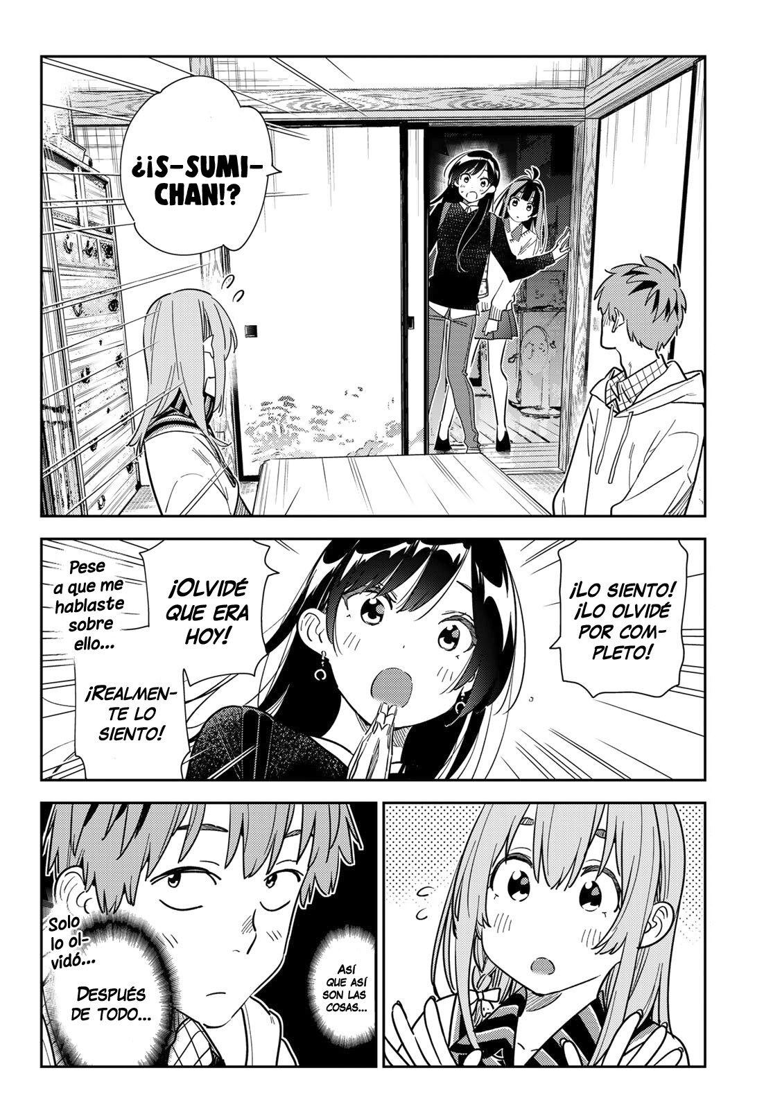 Kanojo, Okarishimasu Capitulo 267 página 9