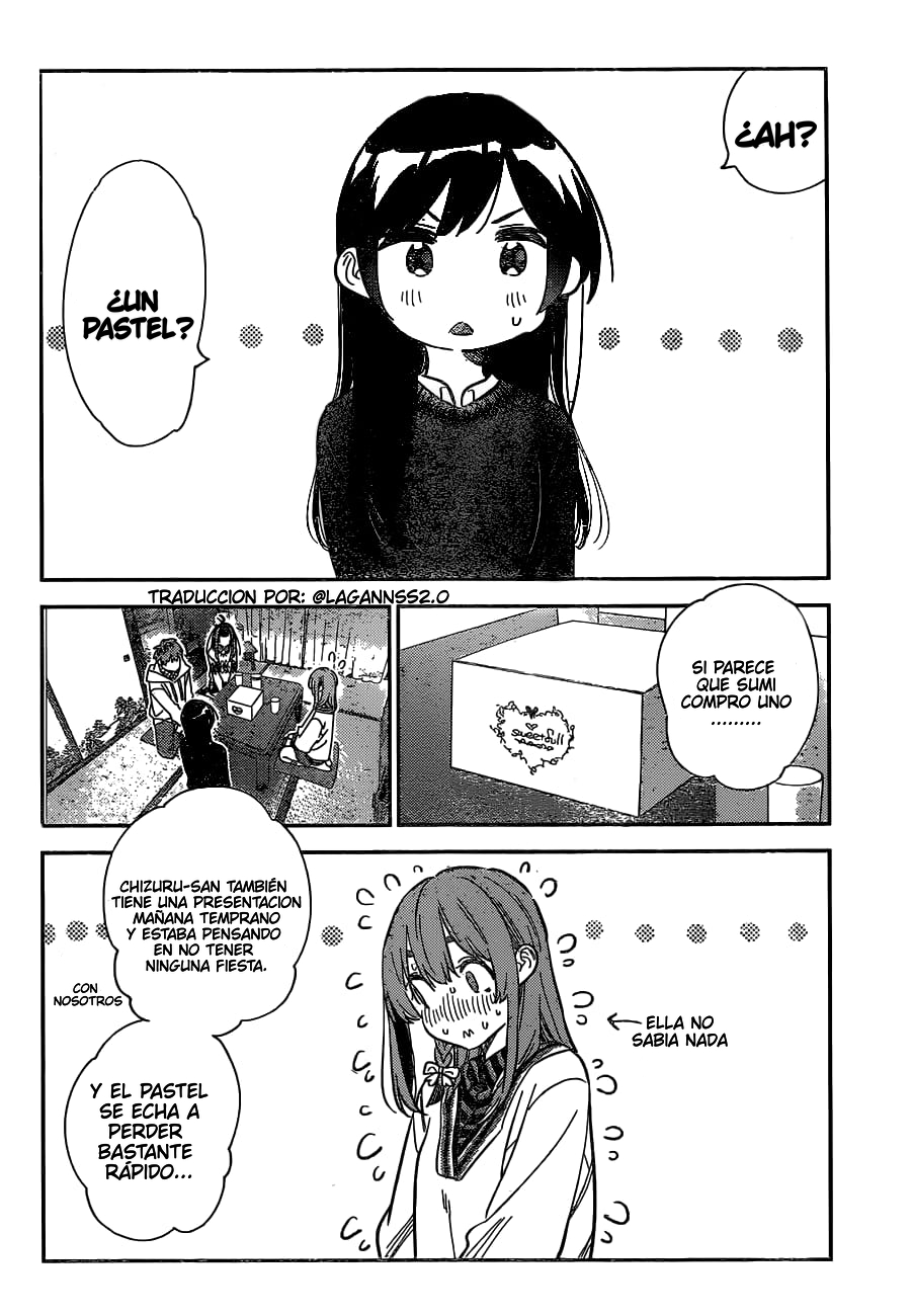 Kanojo, Okarishimasu Capitulo 268: La Novia y El Cumpleaños II, Parte 5. página 17