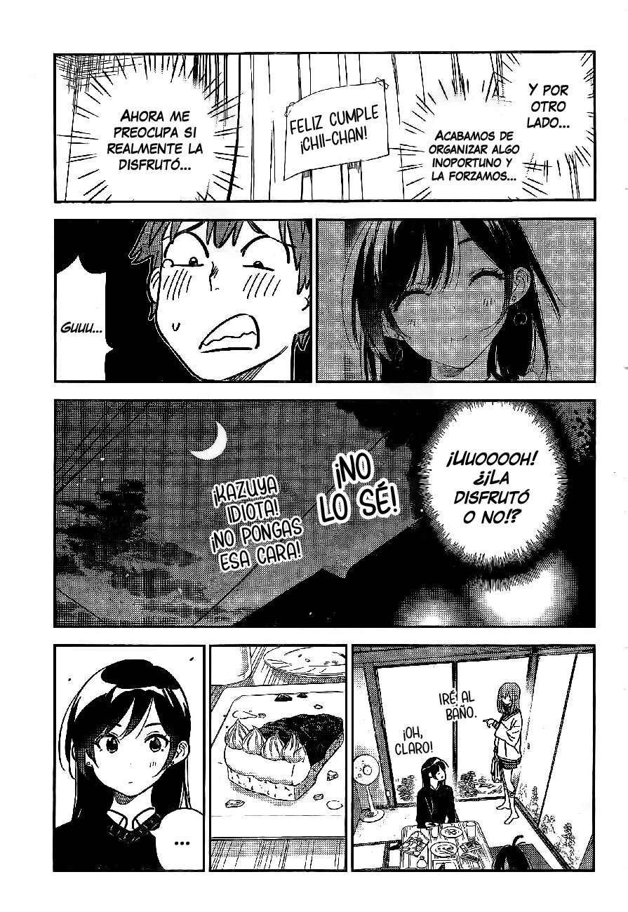 Kanojo, Okarishimasu Capitulo 269 página 12