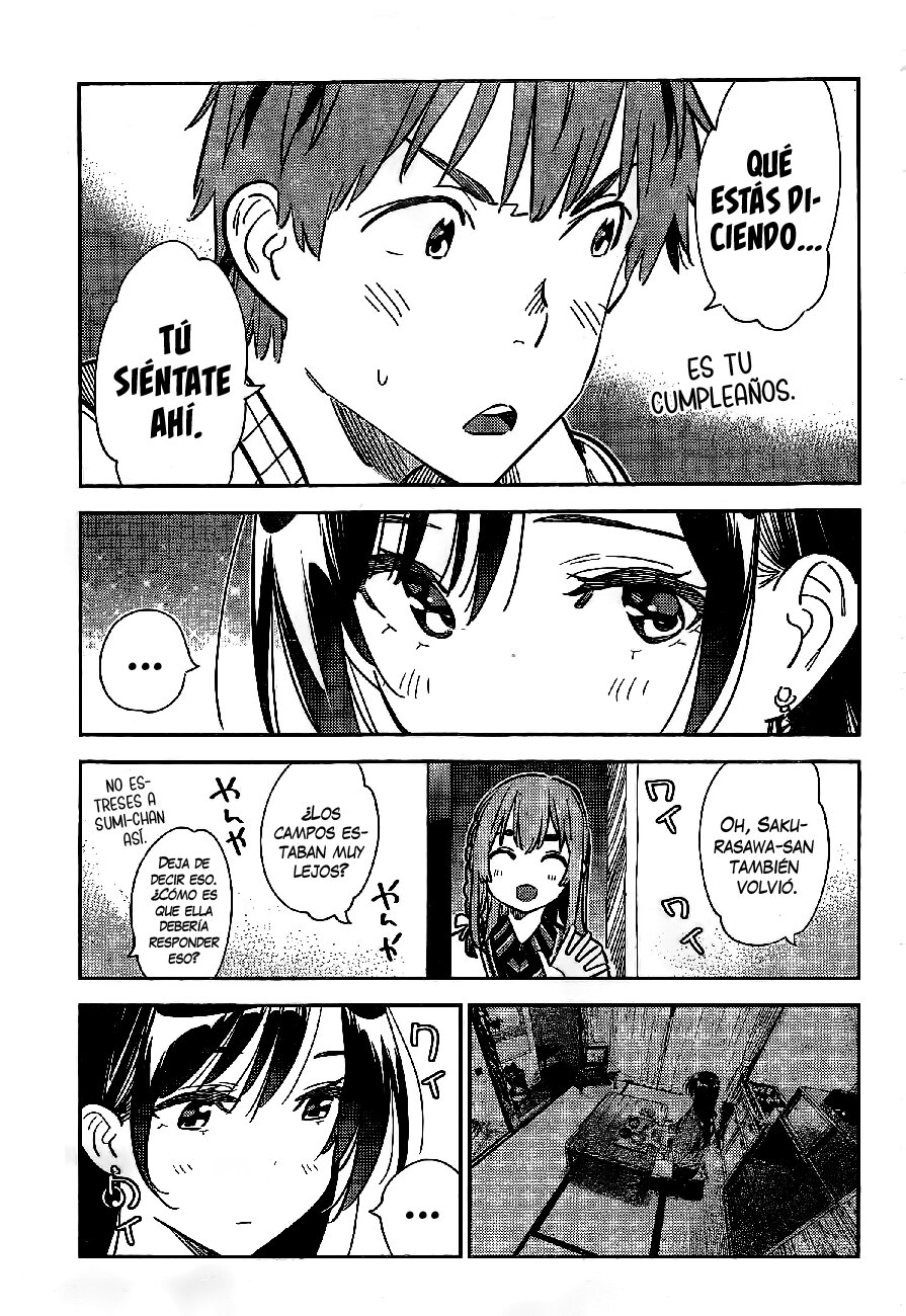 Kanojo, Okarishimasu Capitulo 269 página 18