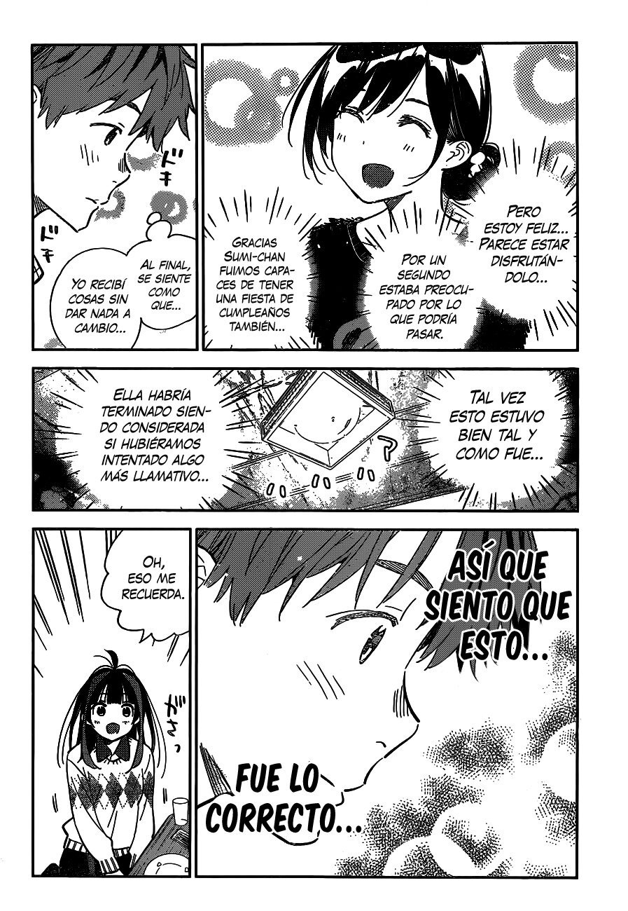 Kanojo, Okarishimasu Capitulo 270 página 17