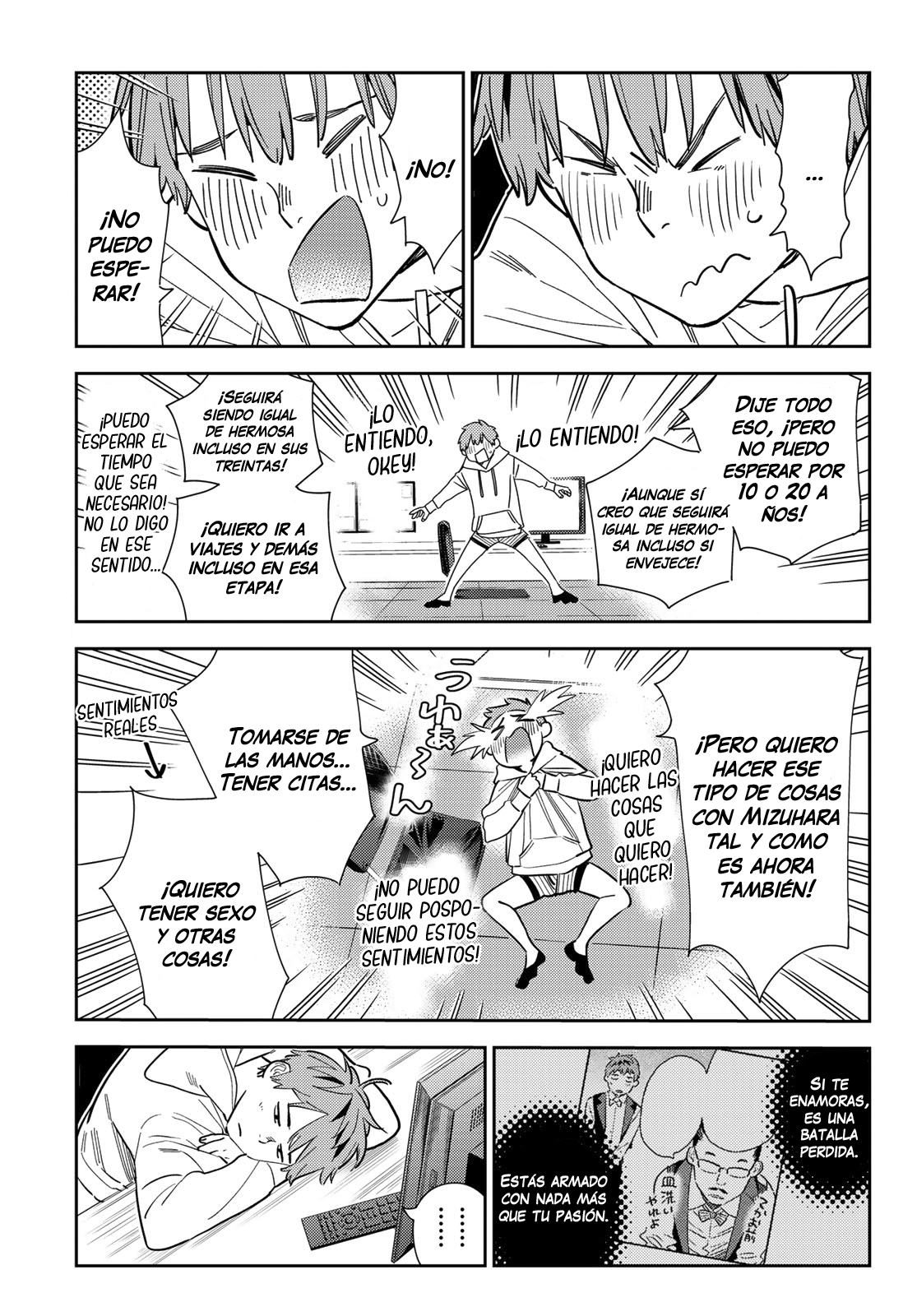 Kanojo, Okarishimasu Capitulo 272 página 16