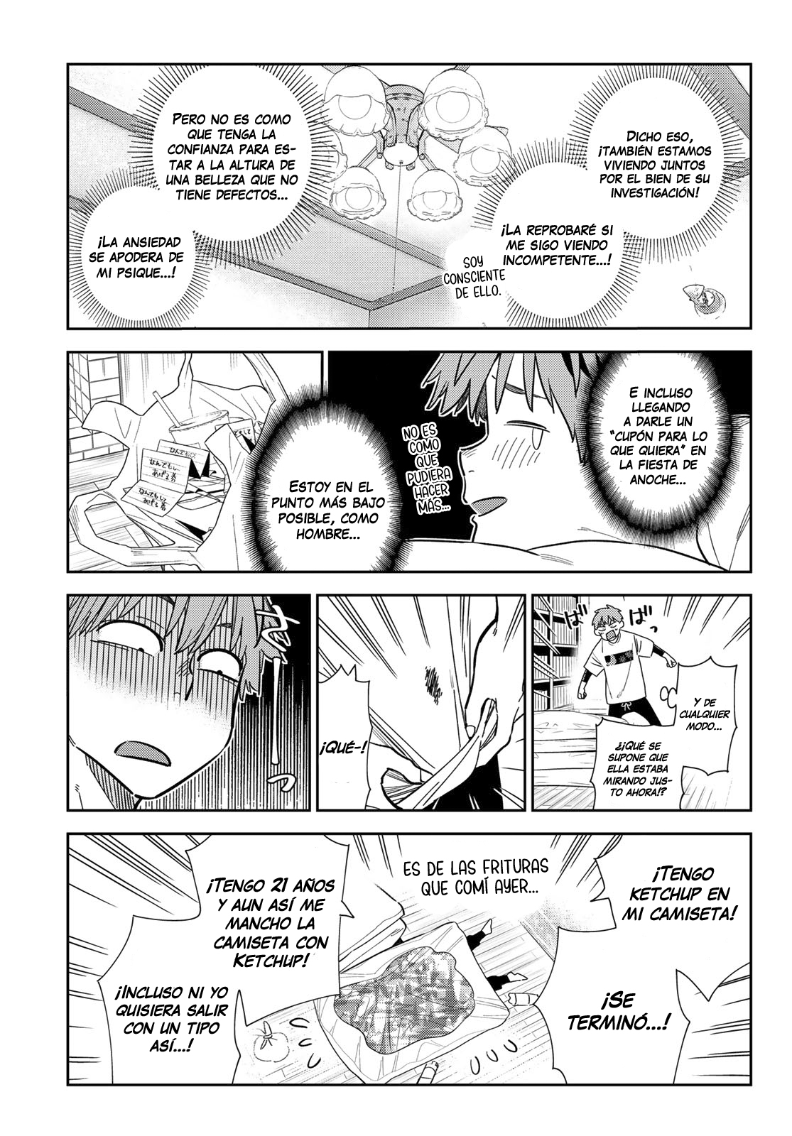 Kanojo, Okarishimasu Capitulo 272 página 8