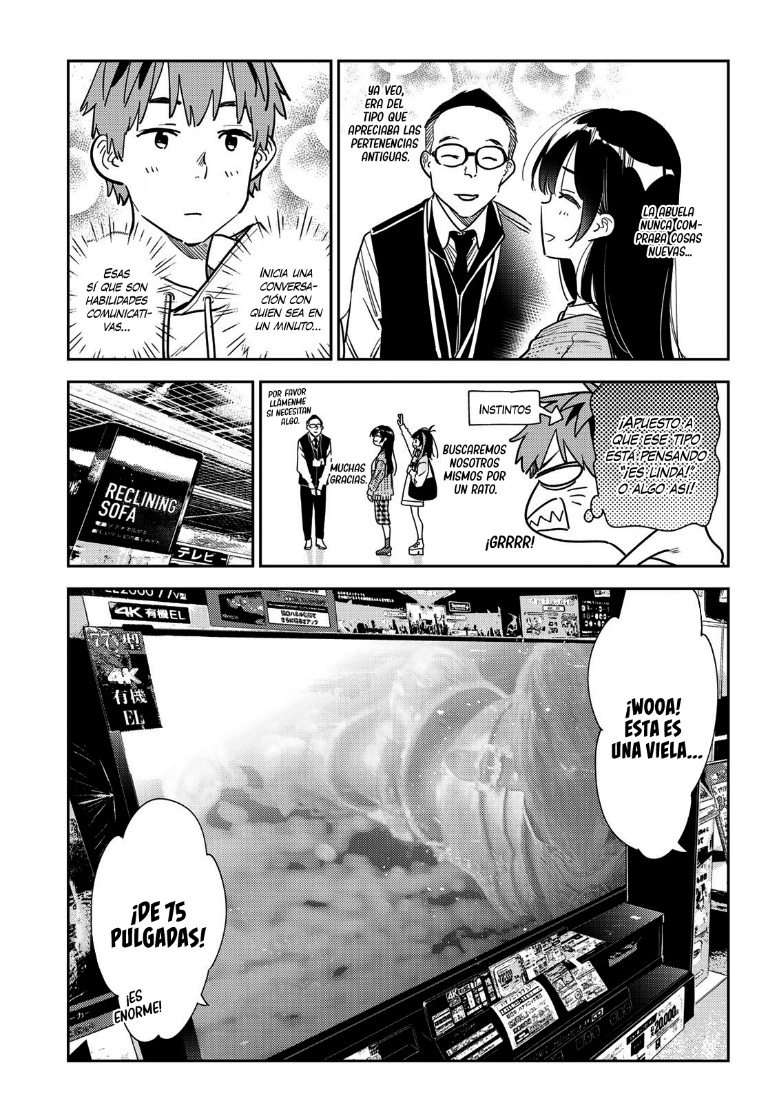 Kanojo, Okarishimasu Capitulo 278: La Novia y las Compras, Parte 2 página 12