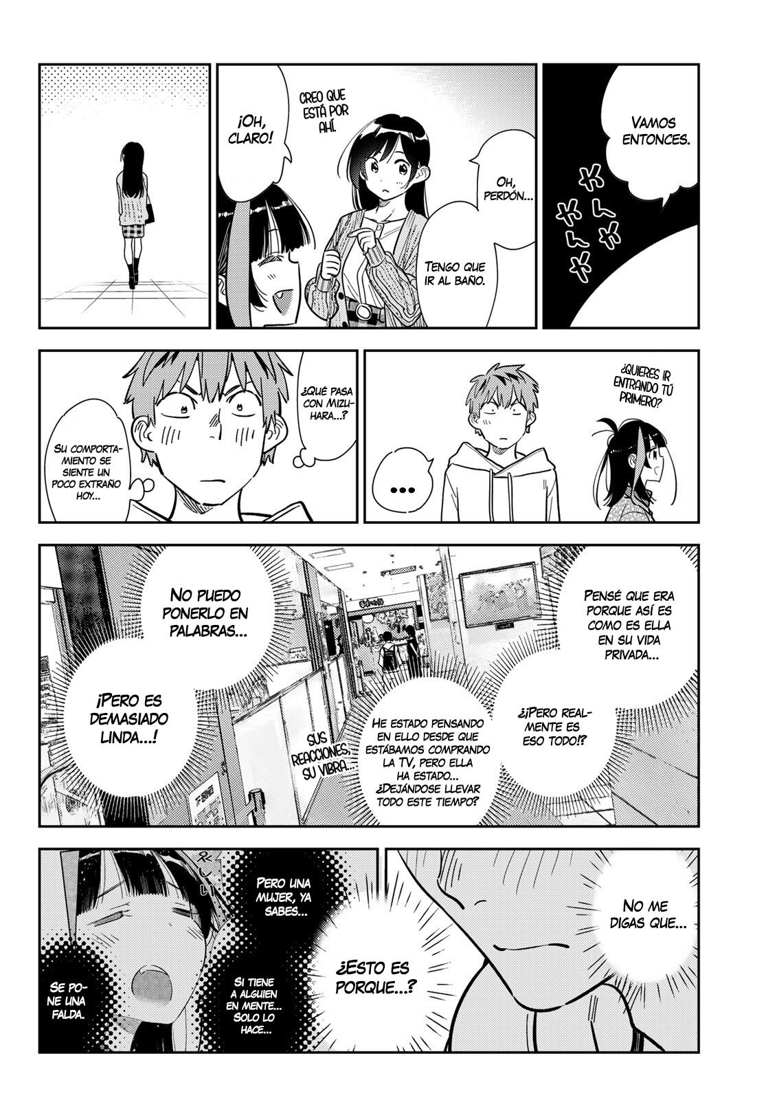 Kanojo, Okarishimasu Capitulo 279 página 17