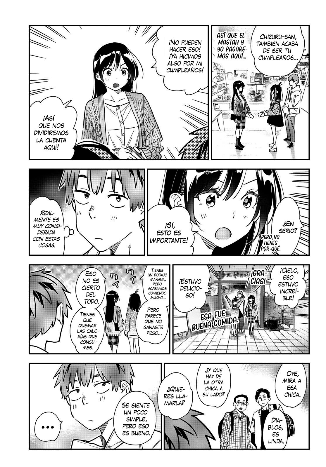 Kanojo, Okarishimasu Capitulo 280 página 13