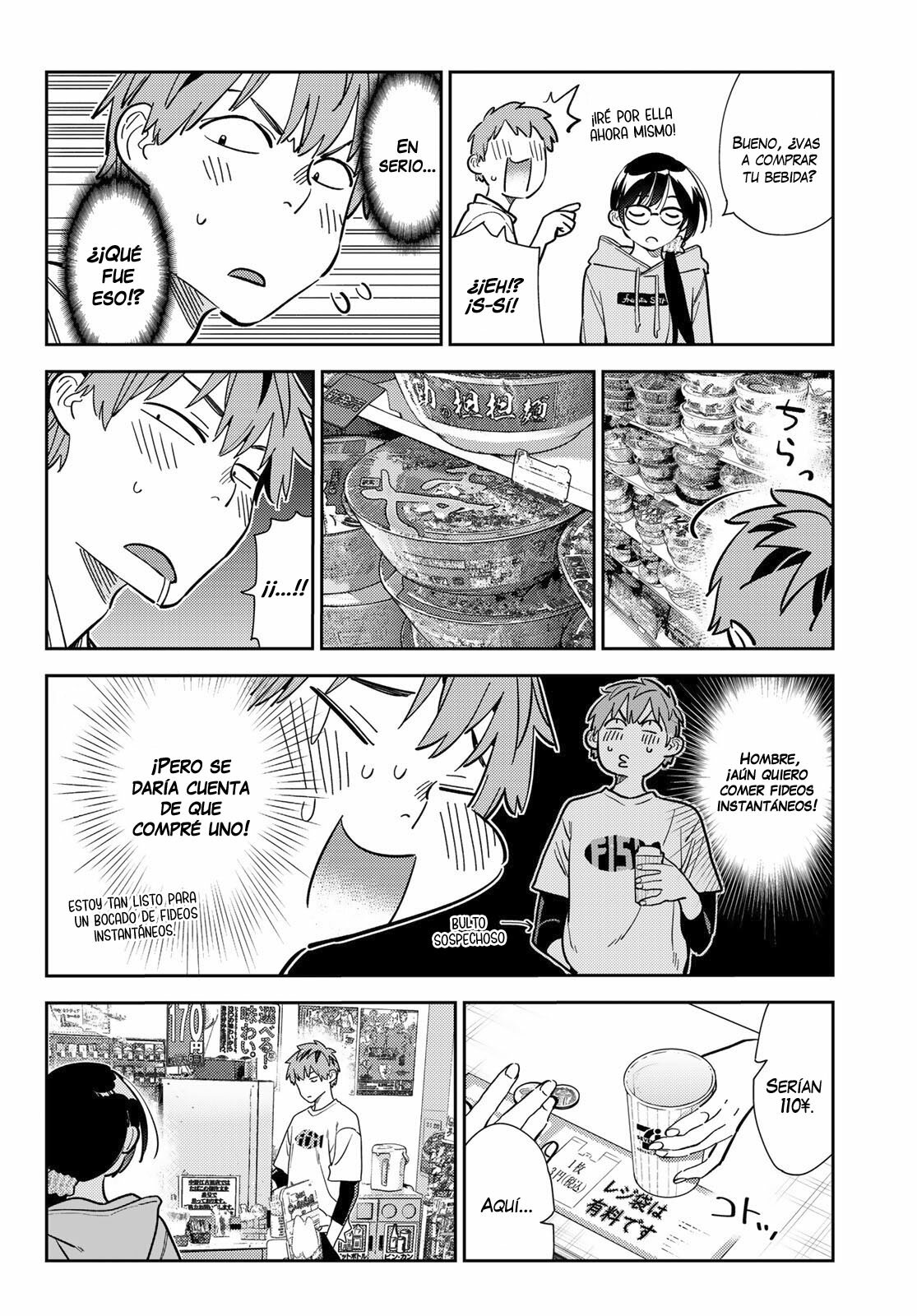 Kanojo, Okarishimasu Capitulo 282 página 13
