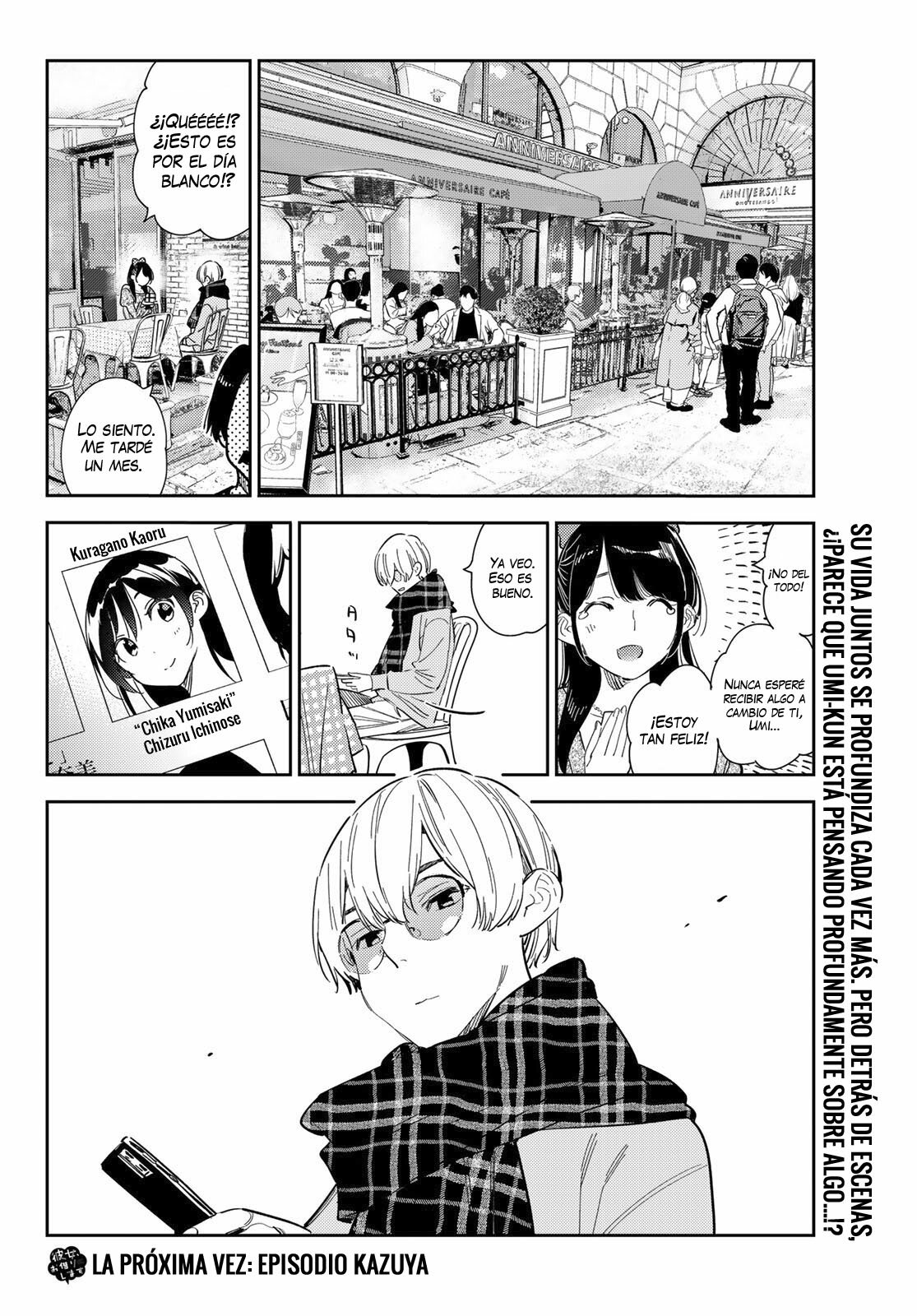 Kanojo, Okarishimasu Capitulo 282 página 22