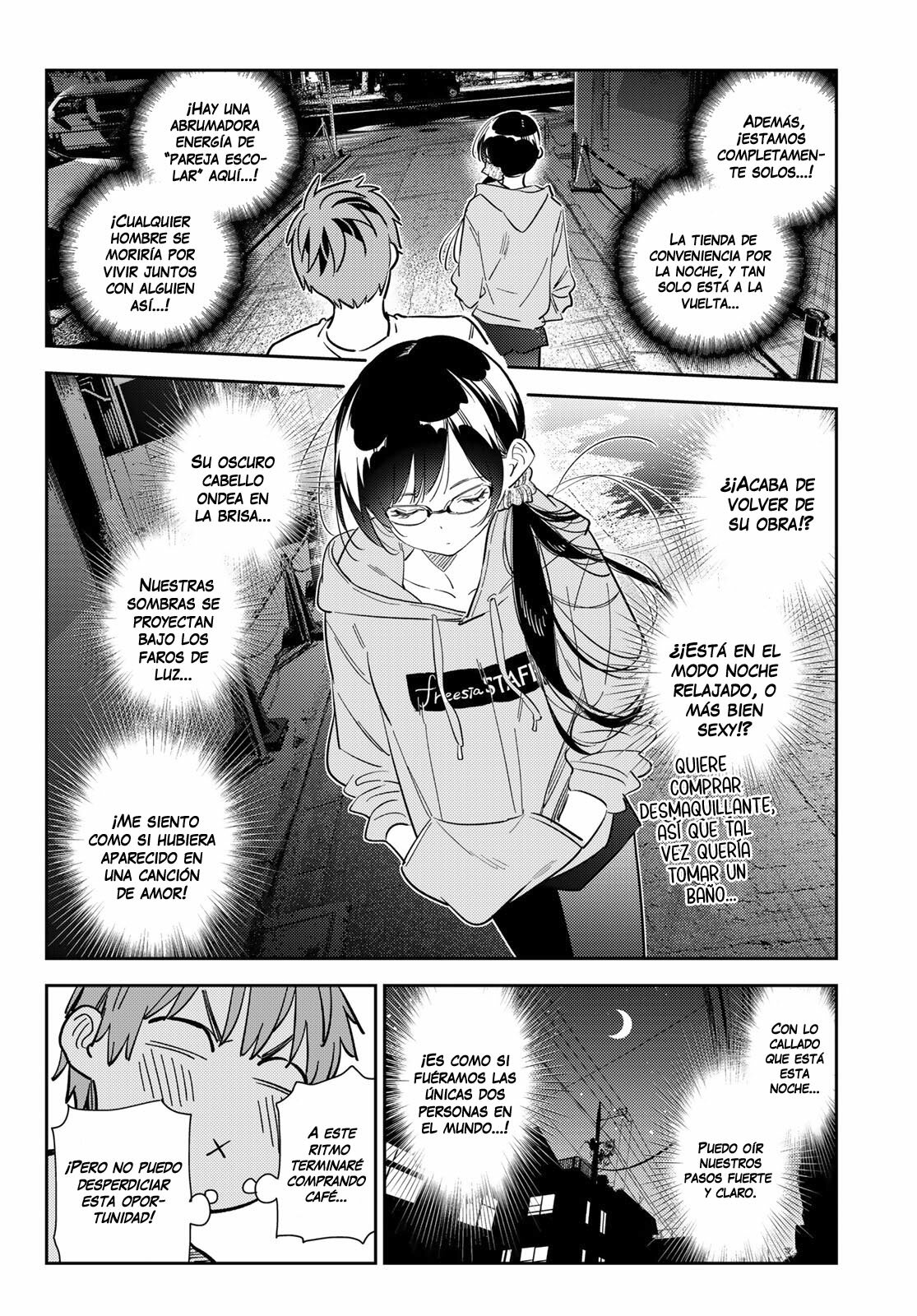Kanojo, Okarishimasu Capitulo 282 página 9