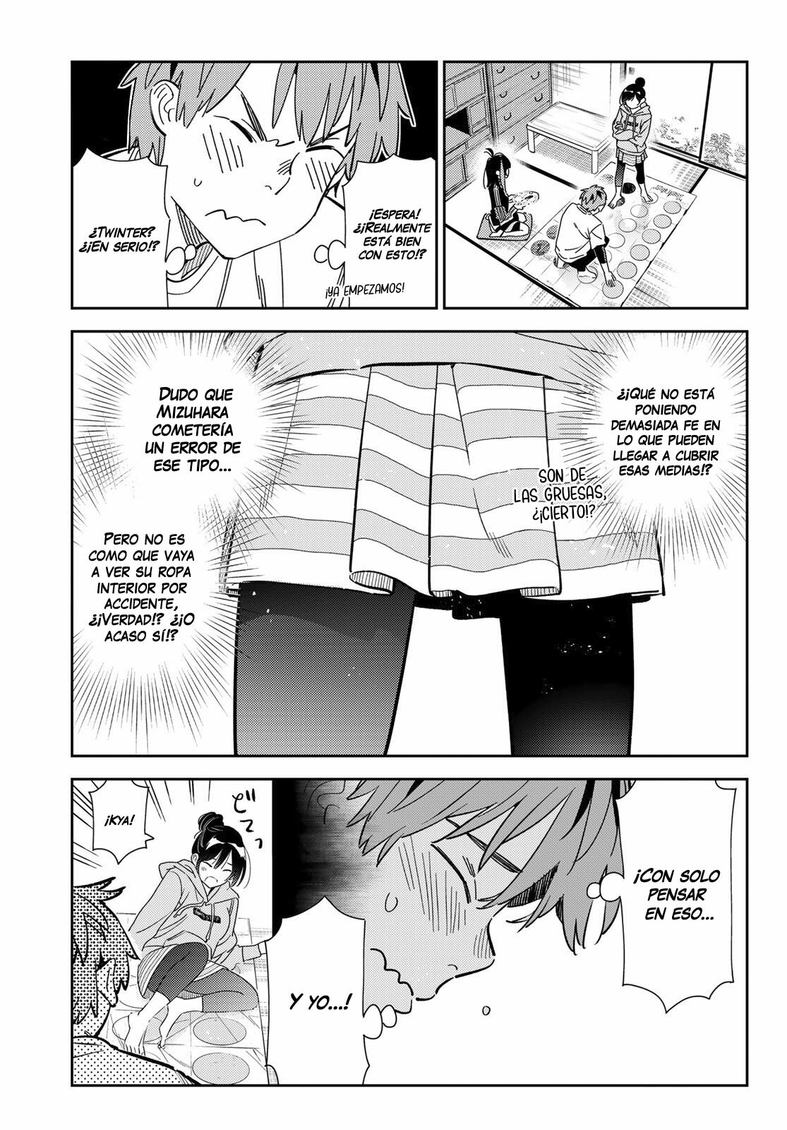Kanojo, Okarishimasu Capitulo 285 página 4
