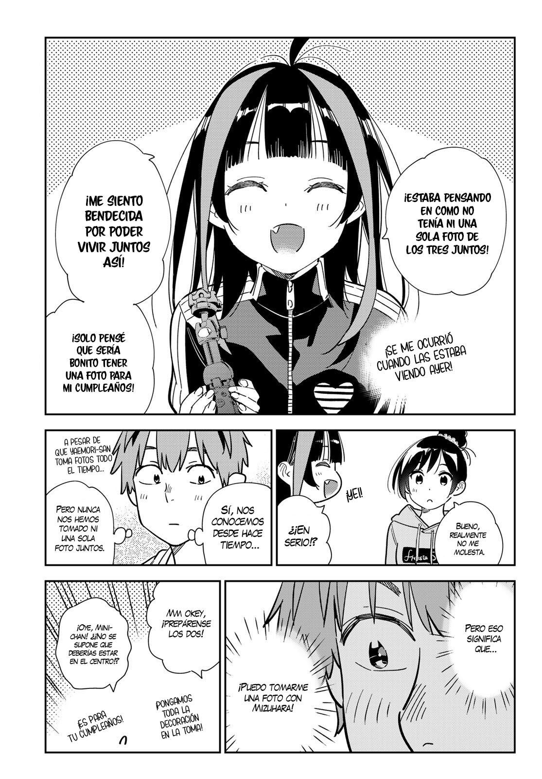 Kanojo, Okarishimasu Capitulo 286 página 17