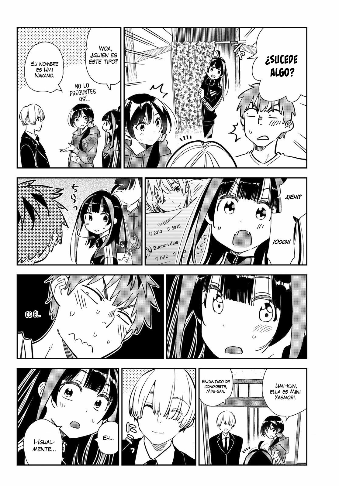 Kanojo, Okarishimasu Capitulo 287 página 16