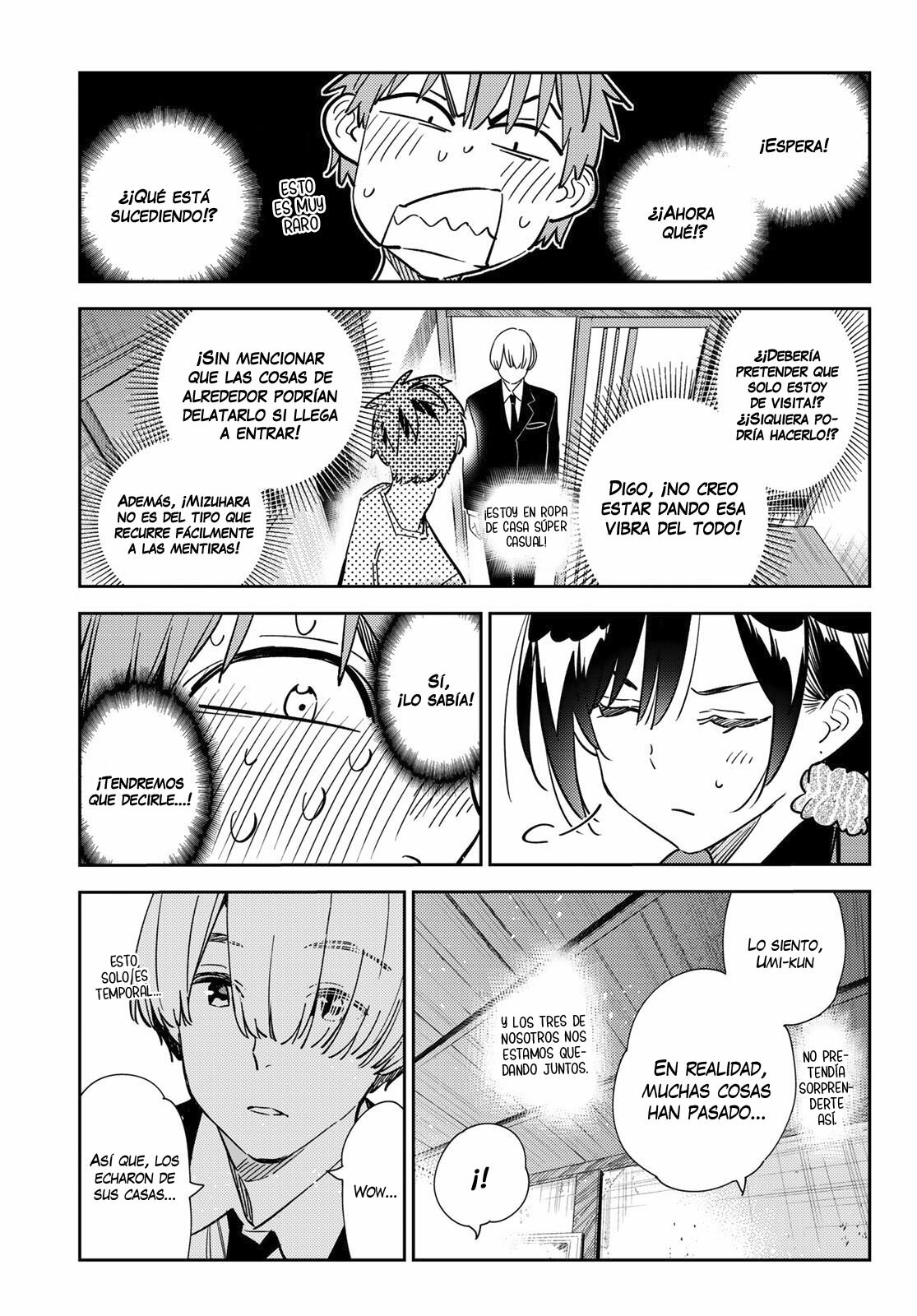 Kanojo, Okarishimasu Capitulo 287 página 17
