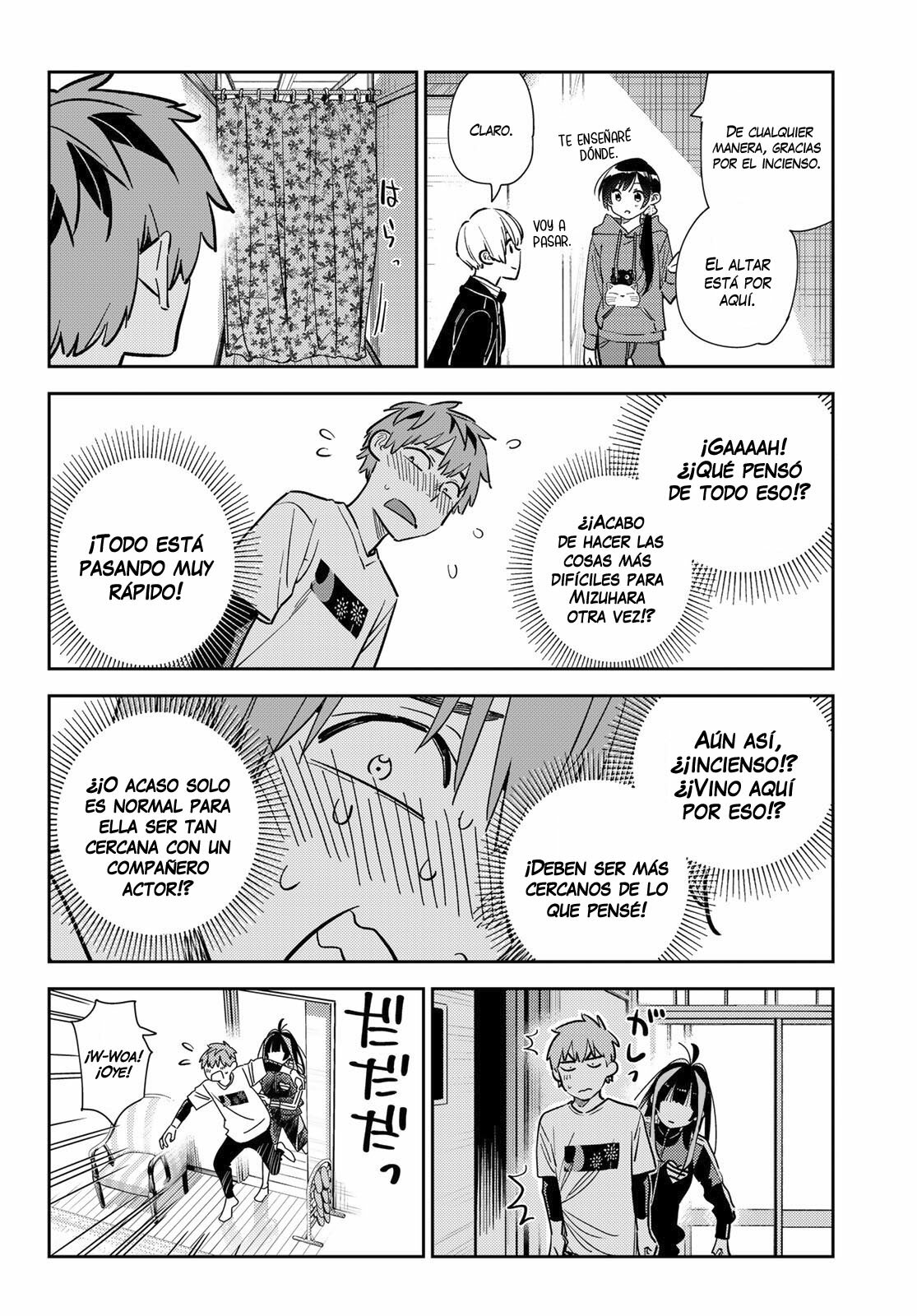 Kanojo, Okarishimasu Capitulo 287 página 18