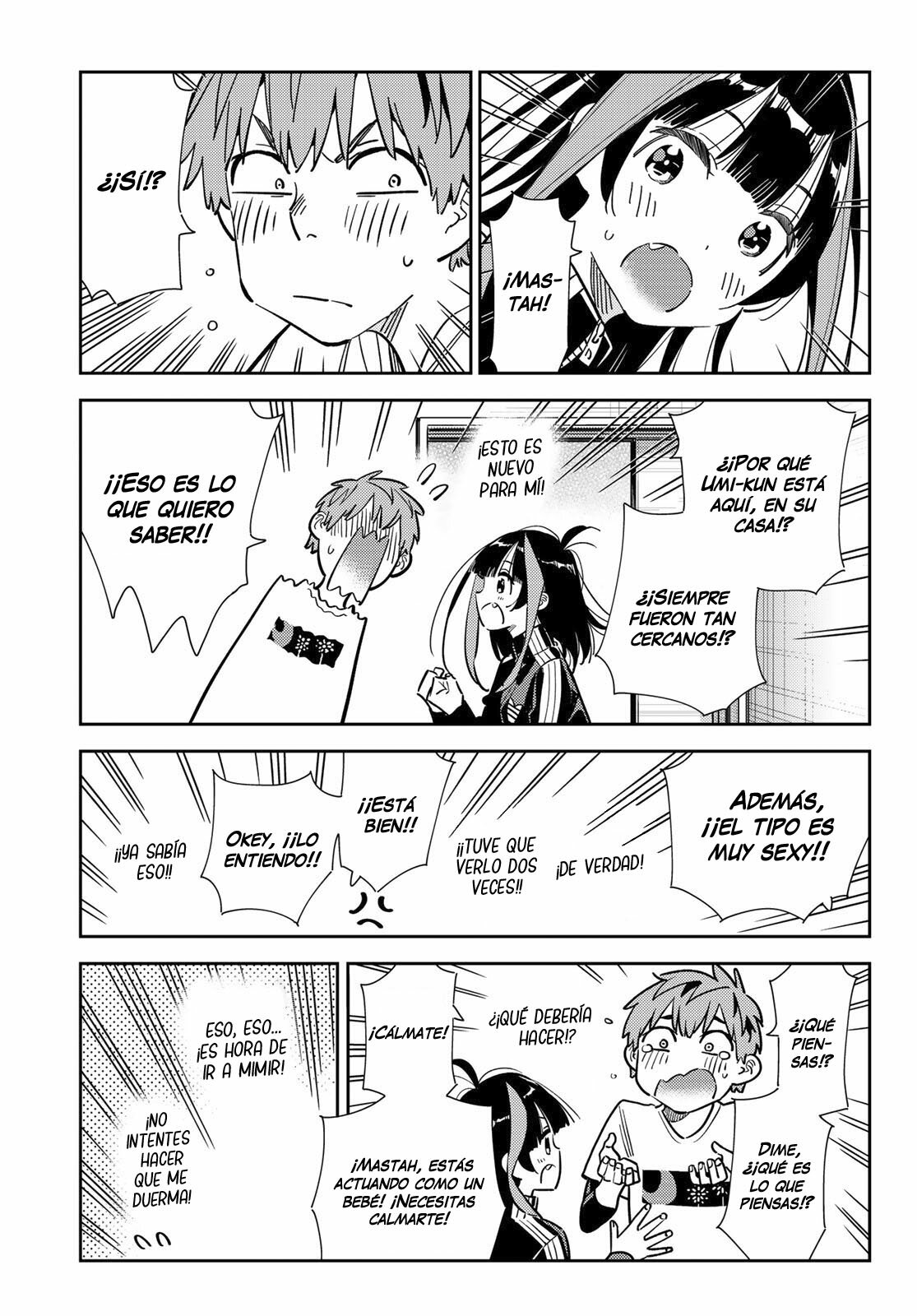 Kanojo, Okarishimasu Capitulo 287 página 19
