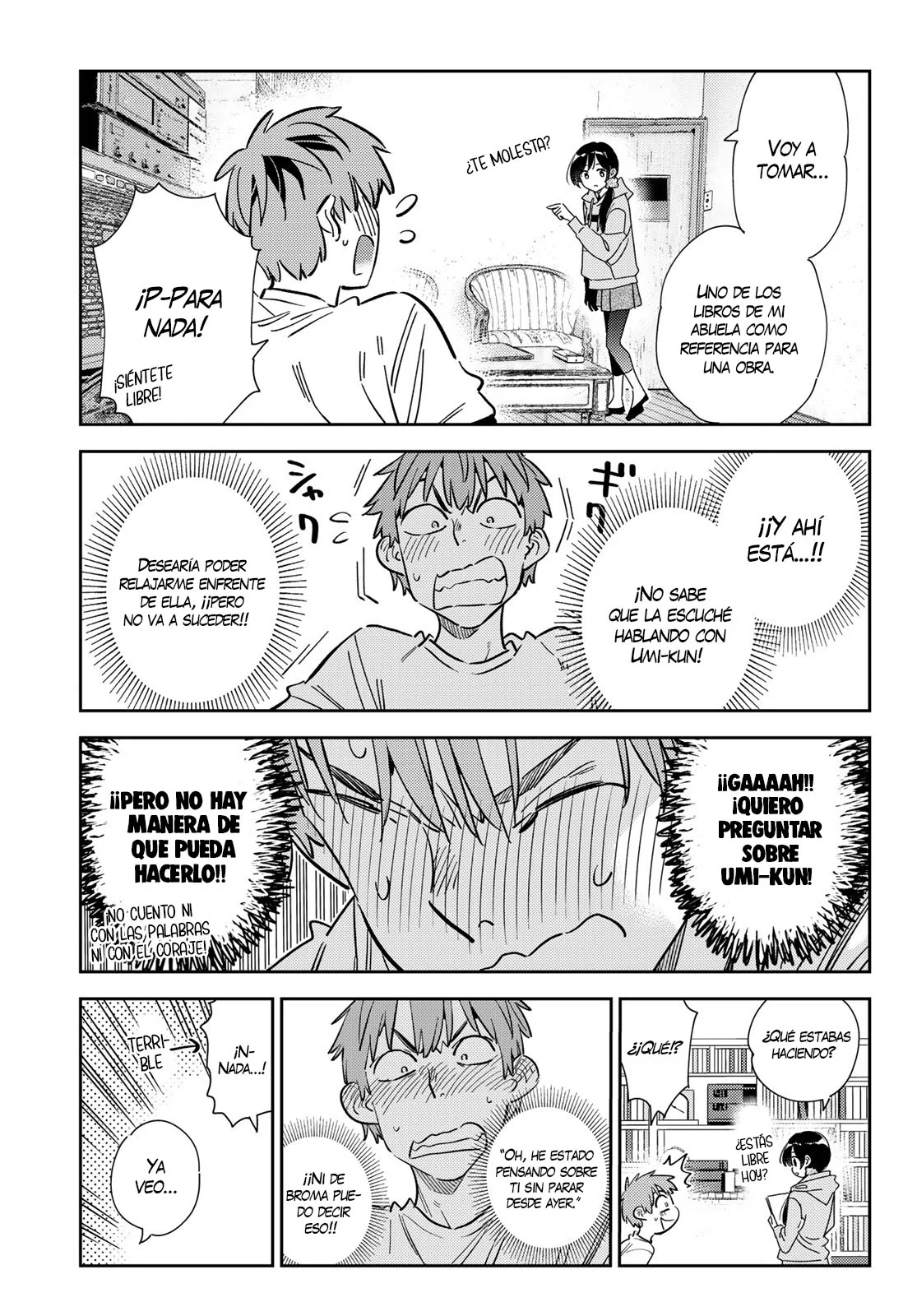 Kanojo, Okarishimasu Capitulo 290 página 12